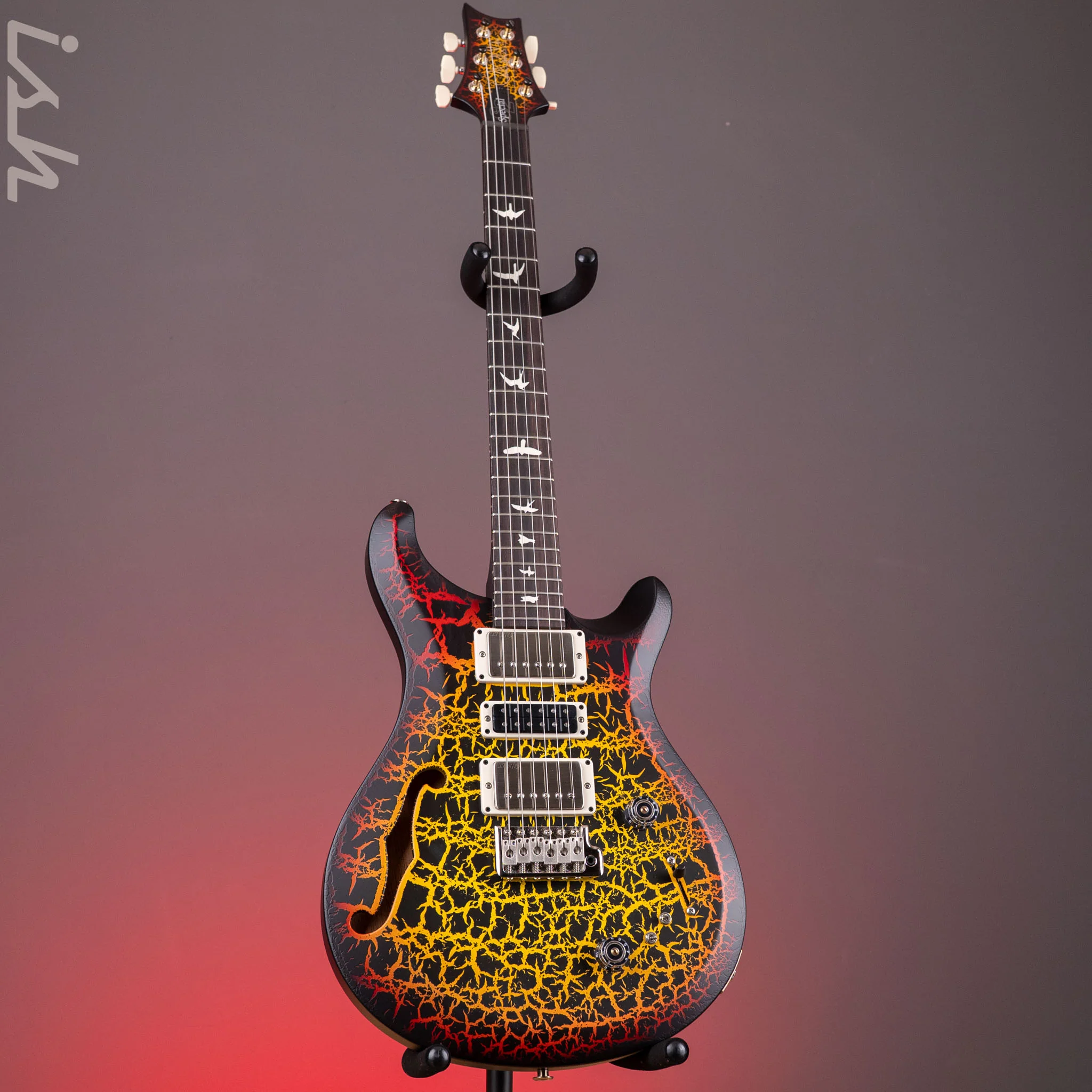 PRS S2 Special Semi-Hollow Sunburst Crackle Sprayer’s Choice - Image 2