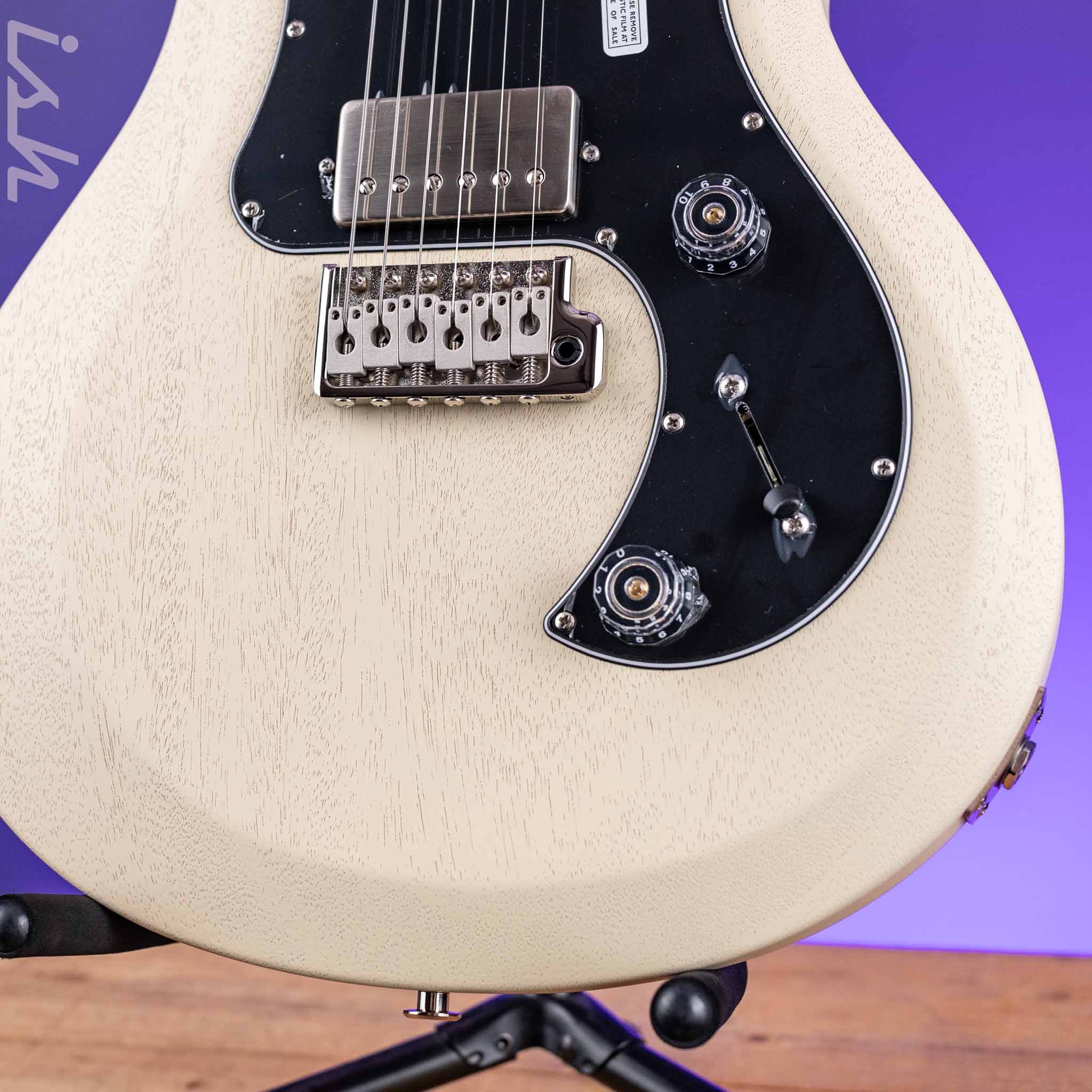PRS S2 Standard 24 Electric Guitar Antique White Satin - Image 4
