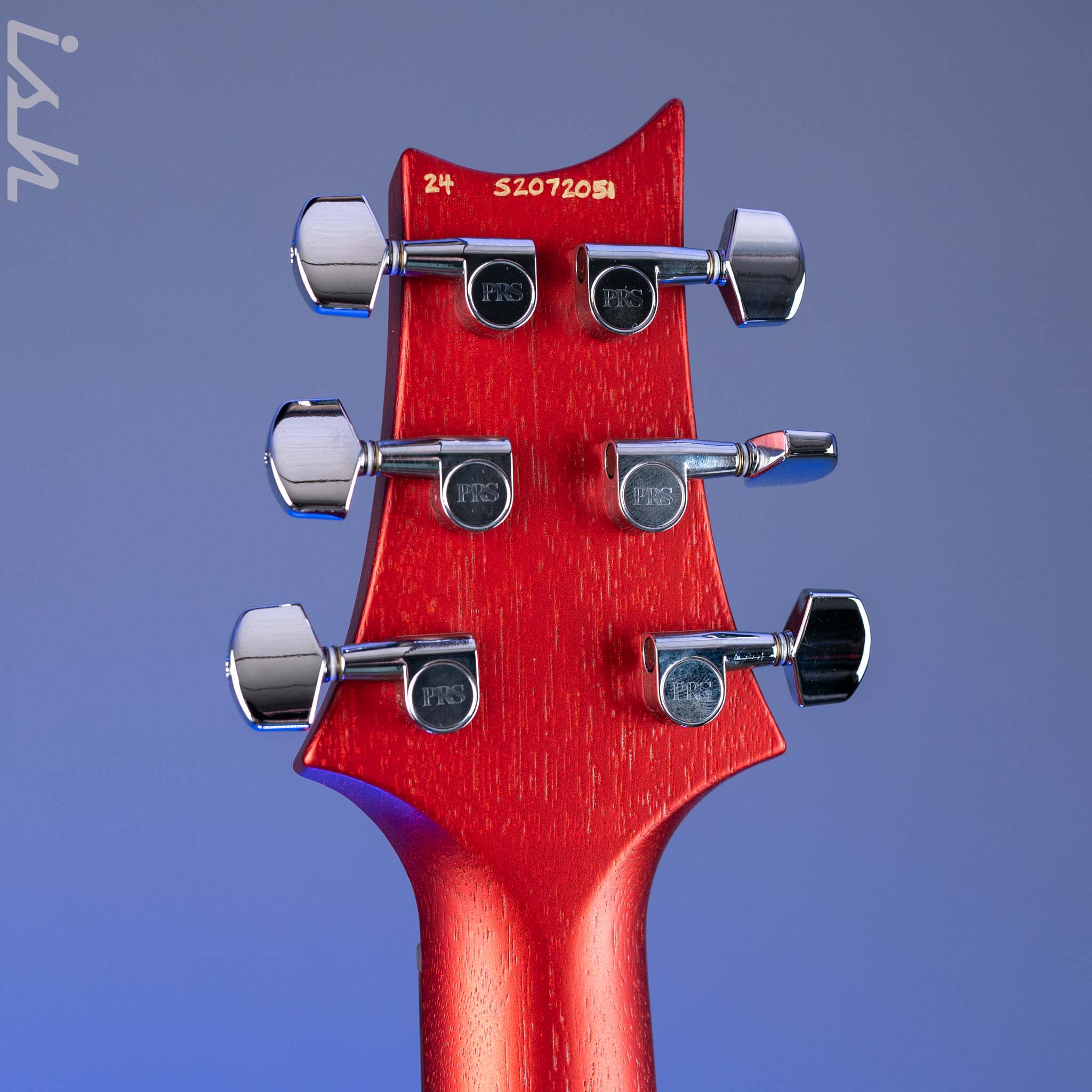 PRS S2 Standard 24 Electric Guitar Satin Red - East Indian Rosewood Fretboard - Image 10