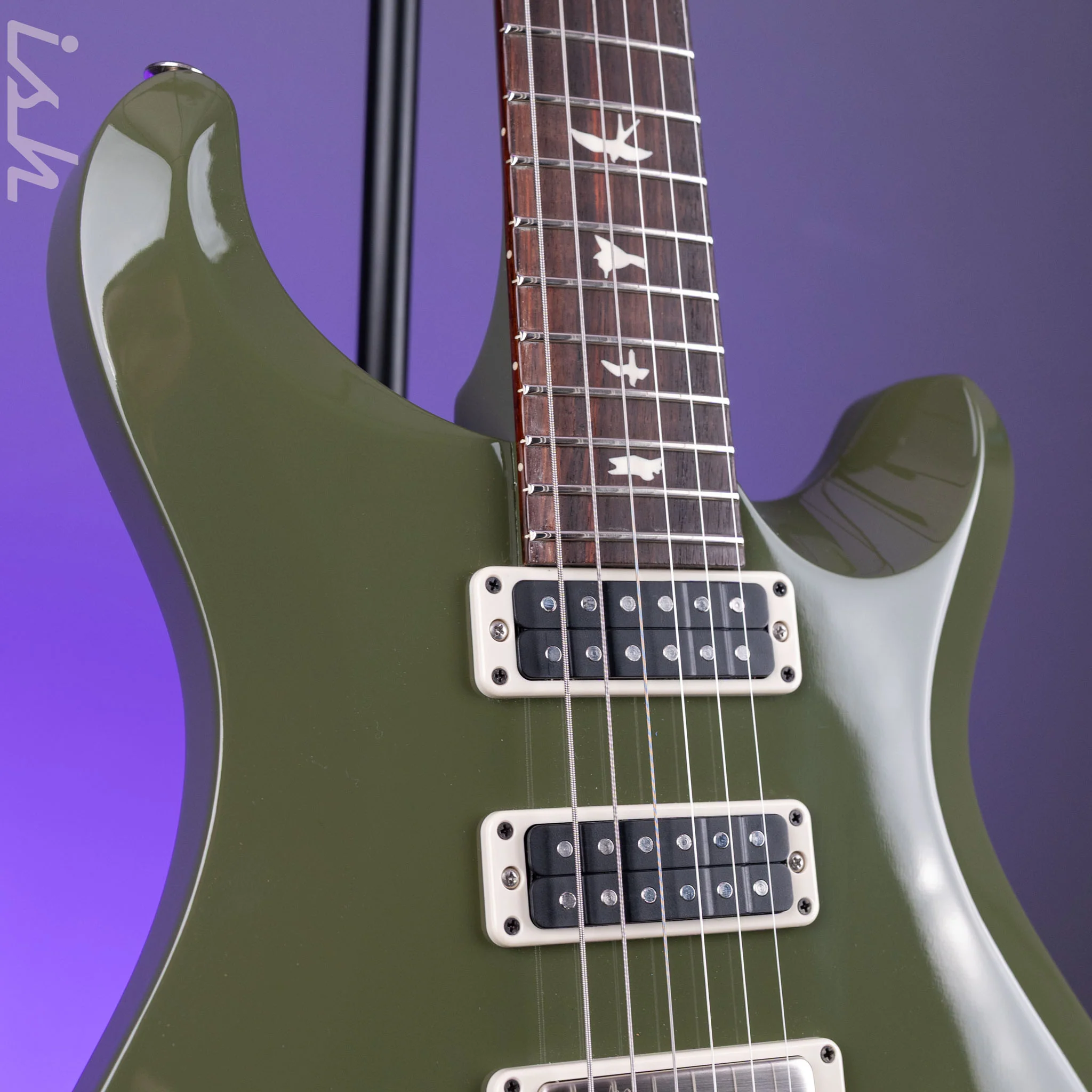 PRS S2 Studio Macha Green Custom Color - Image 4