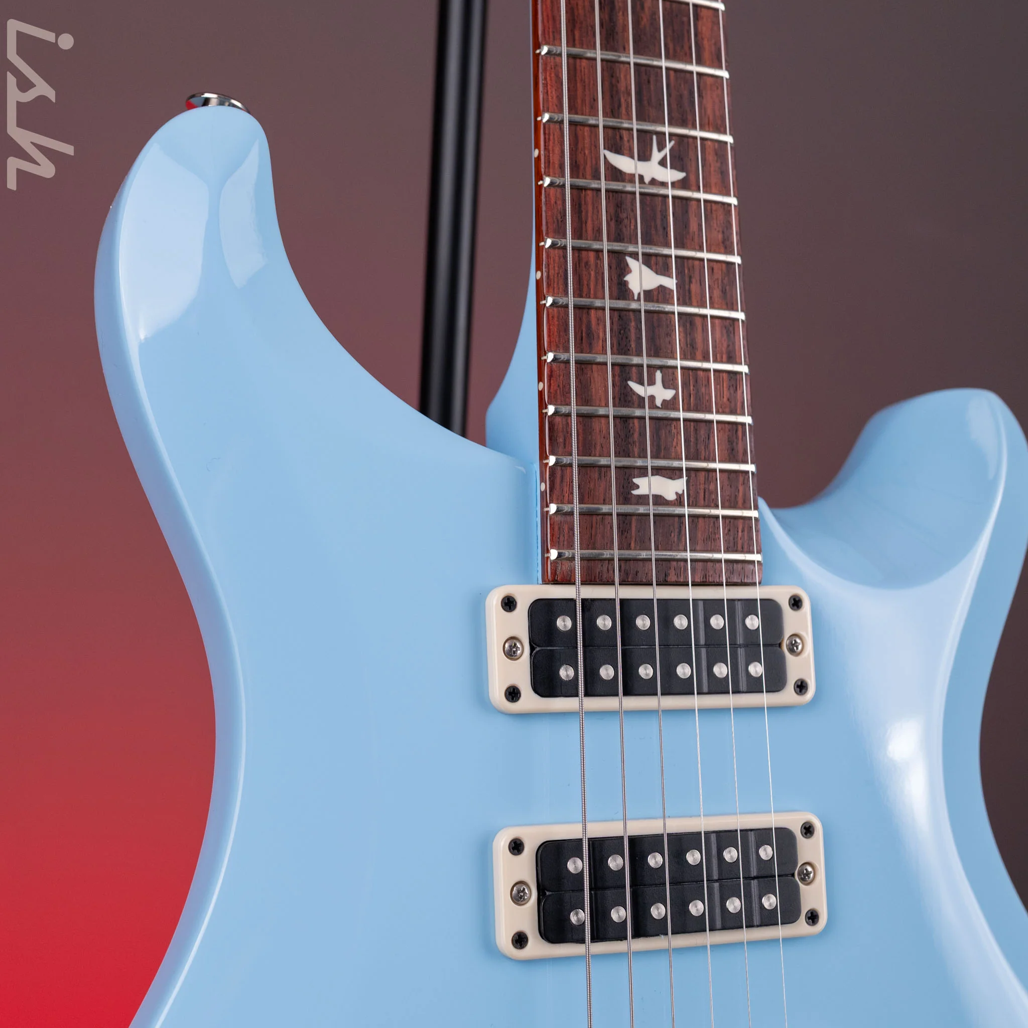 PRS S2 Studio Powder Blue Custom Color - Image 4
