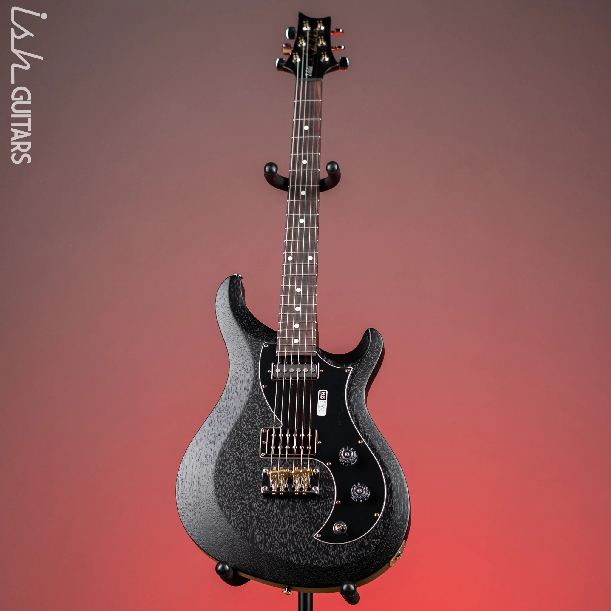 PRS S2 Vela Electric Guitar Charcoal Satin Nitro - Image 2