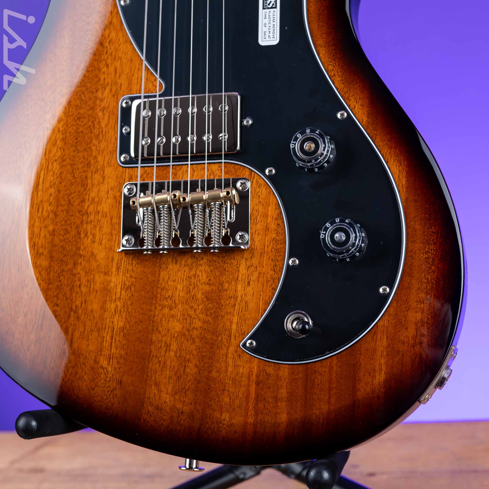PRS S2 Vela Electric Guitar McCarty Tobacco Sunburst - Image 4