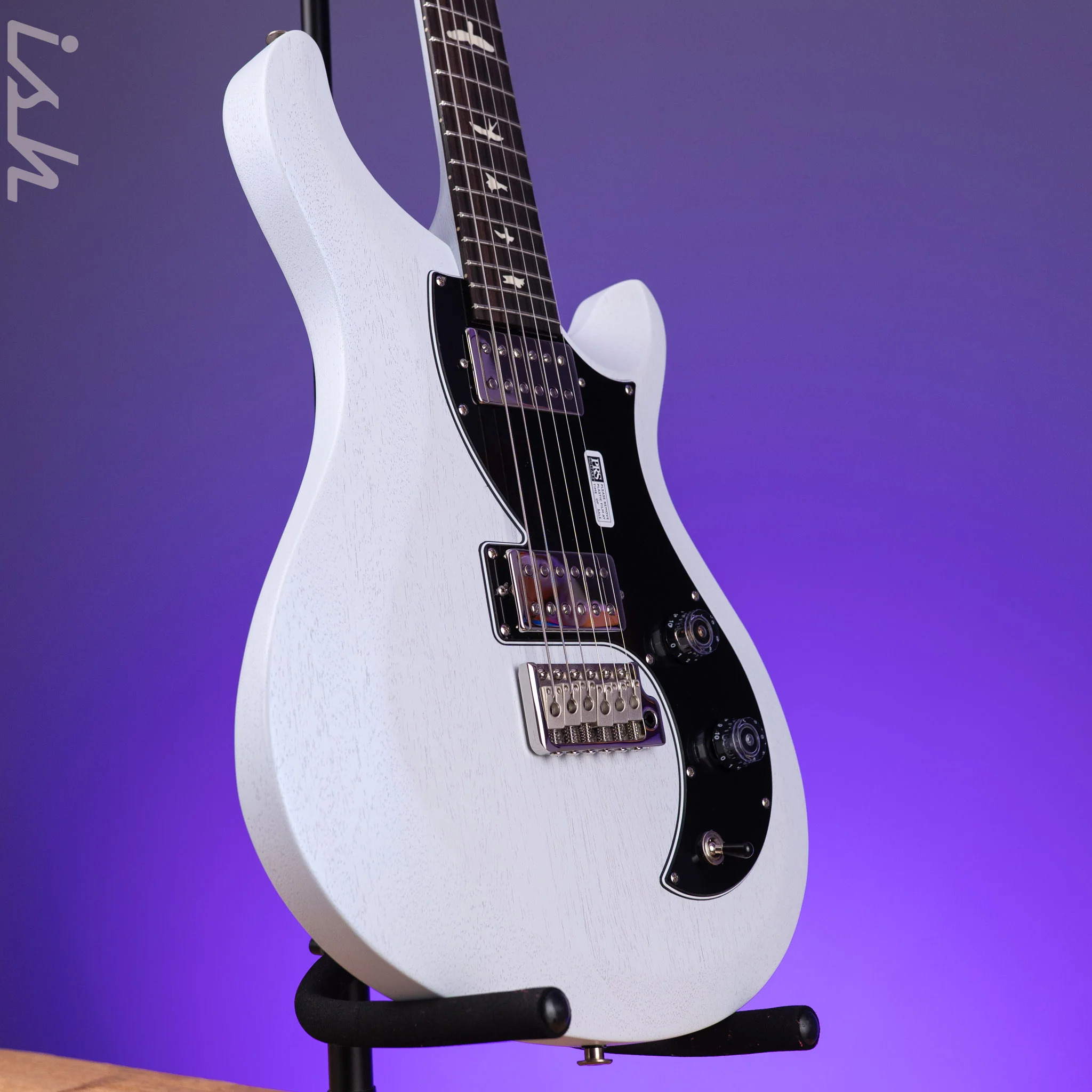 PRS S2 Vela HHT Satin Pearl White Satin - Image 3