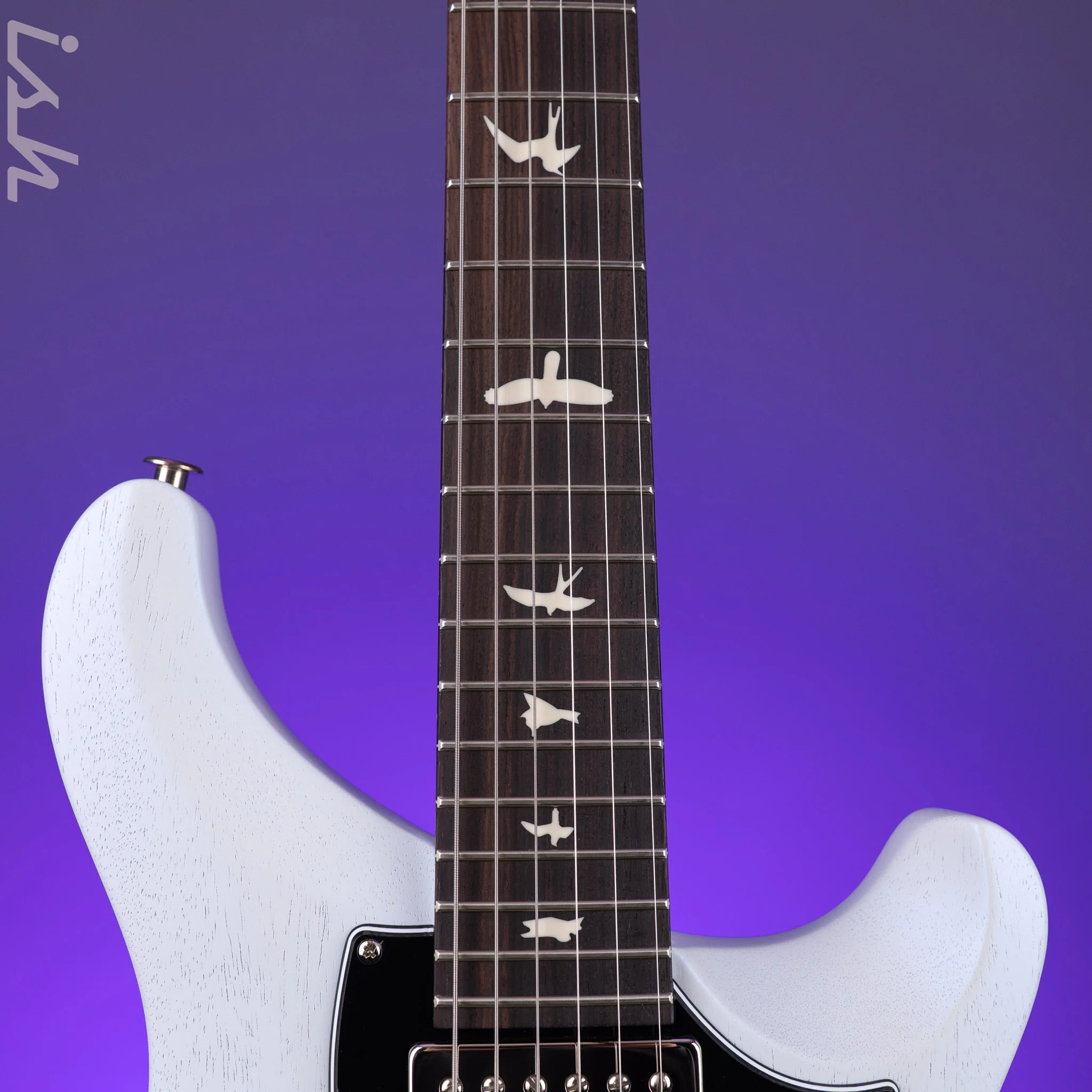PRS S2 Vela HHT Satin Pearl White Satin - Image 6