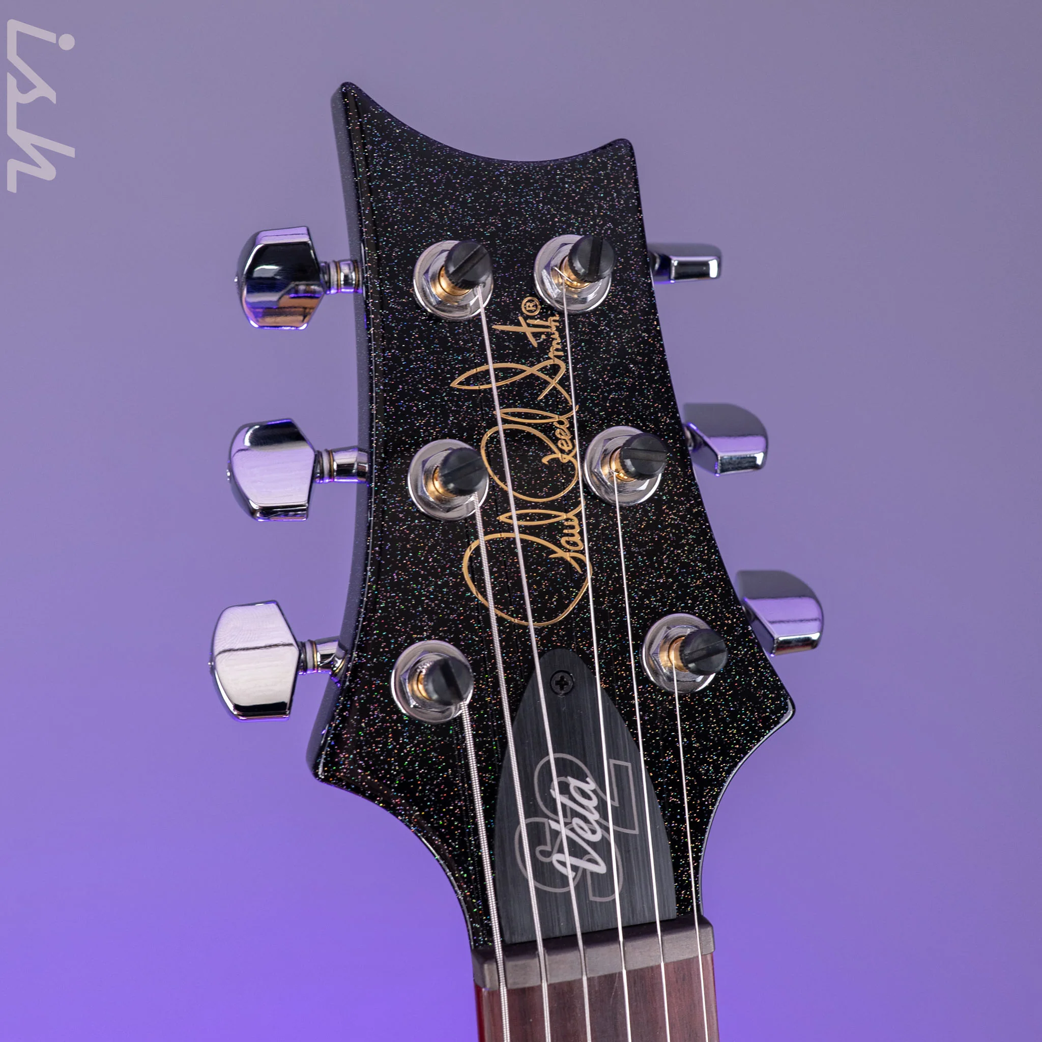 PRS S2 Vela Semi-Hollow Reclaimed Black Rainbow Hollowflake Limited Edition - Image 7
