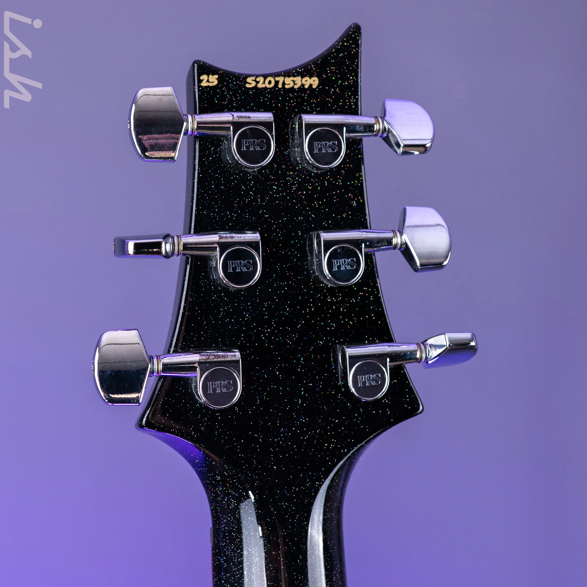 PRS S2 Vela Semi-Hollow Reclaimed Black Rainbow Hollowflake Limited Edition - Image 10