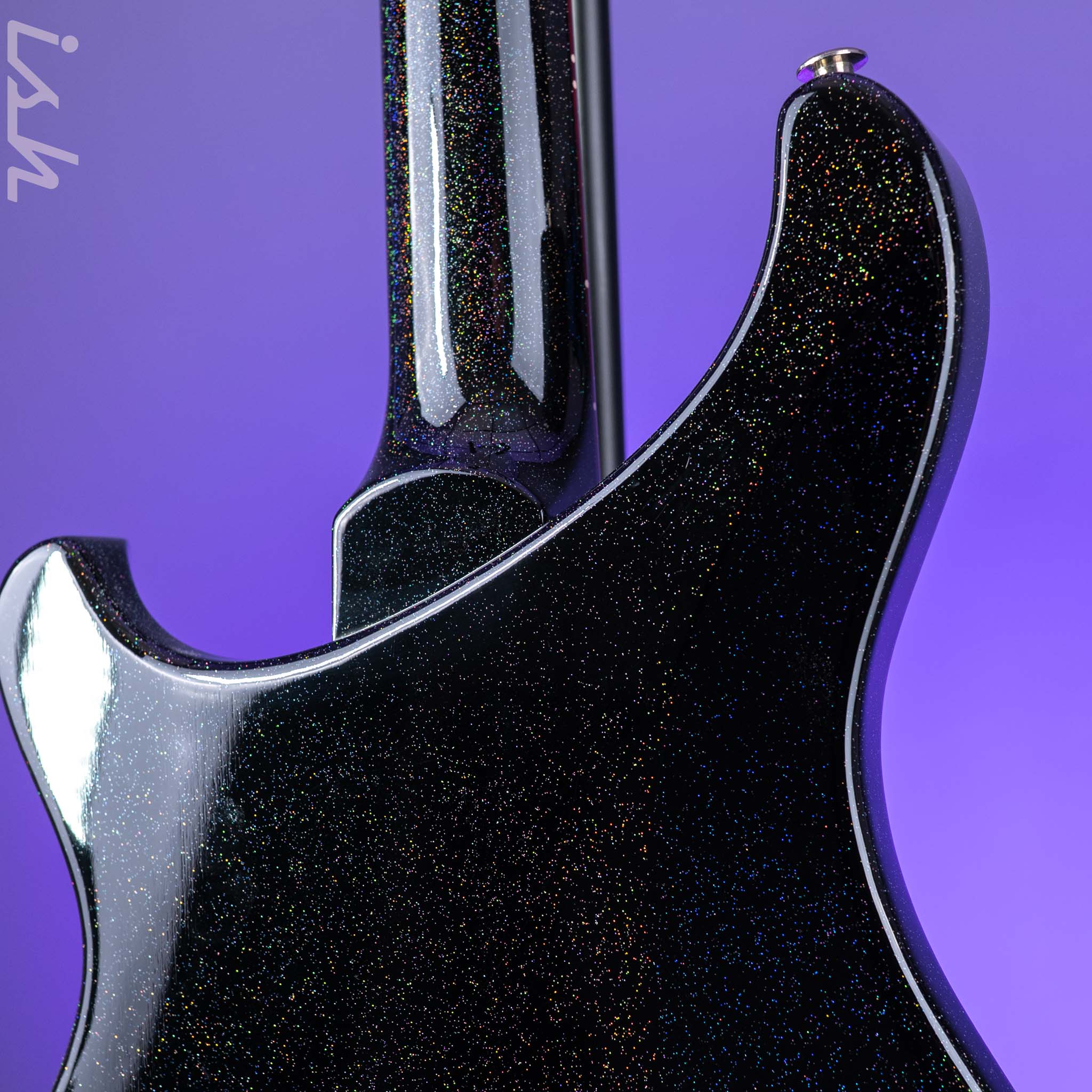 PRS S2 Vela Semi-Hollow Reclaimed Black Rainbow Hollowflake Limited Edition - Image 8