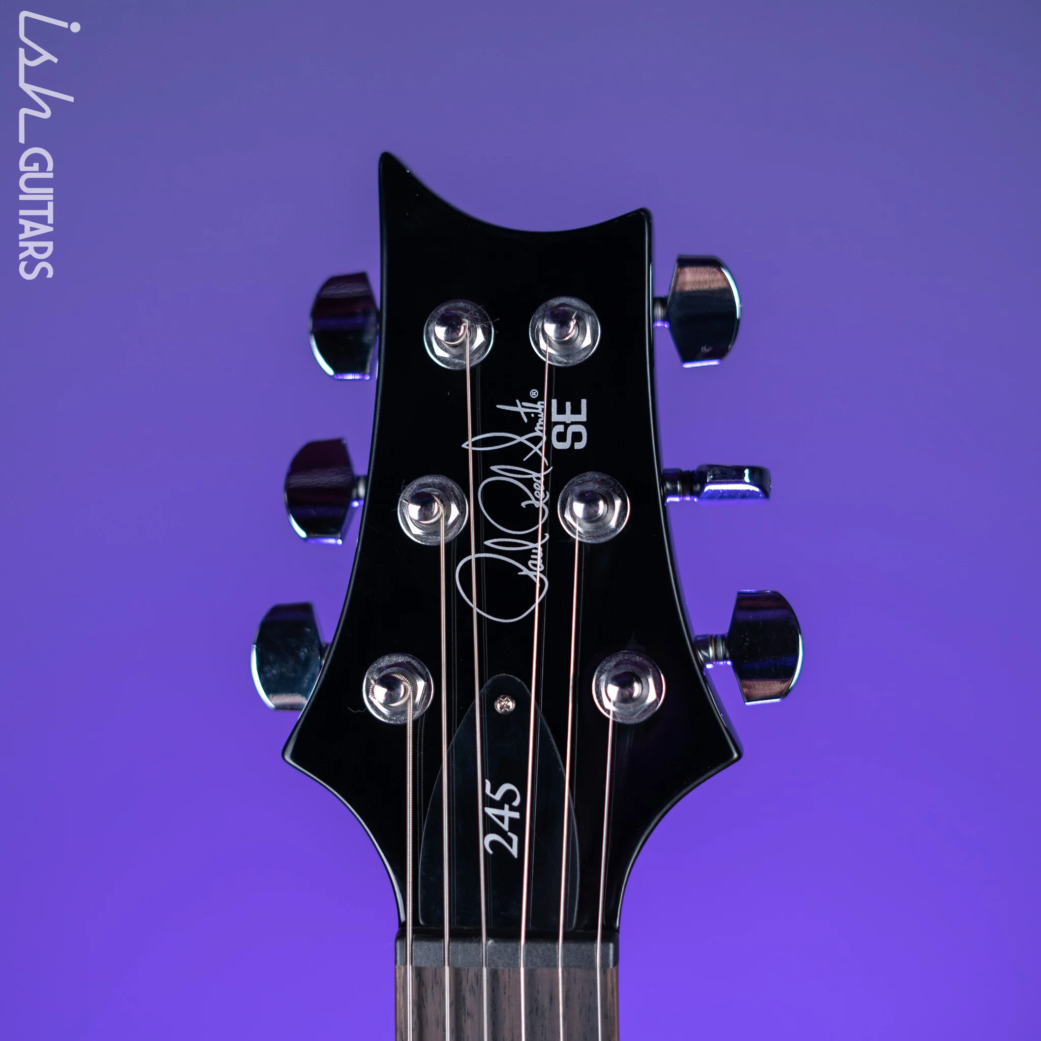 PRS SE 245 Electric Guitar Charcoal Burst - Image 5