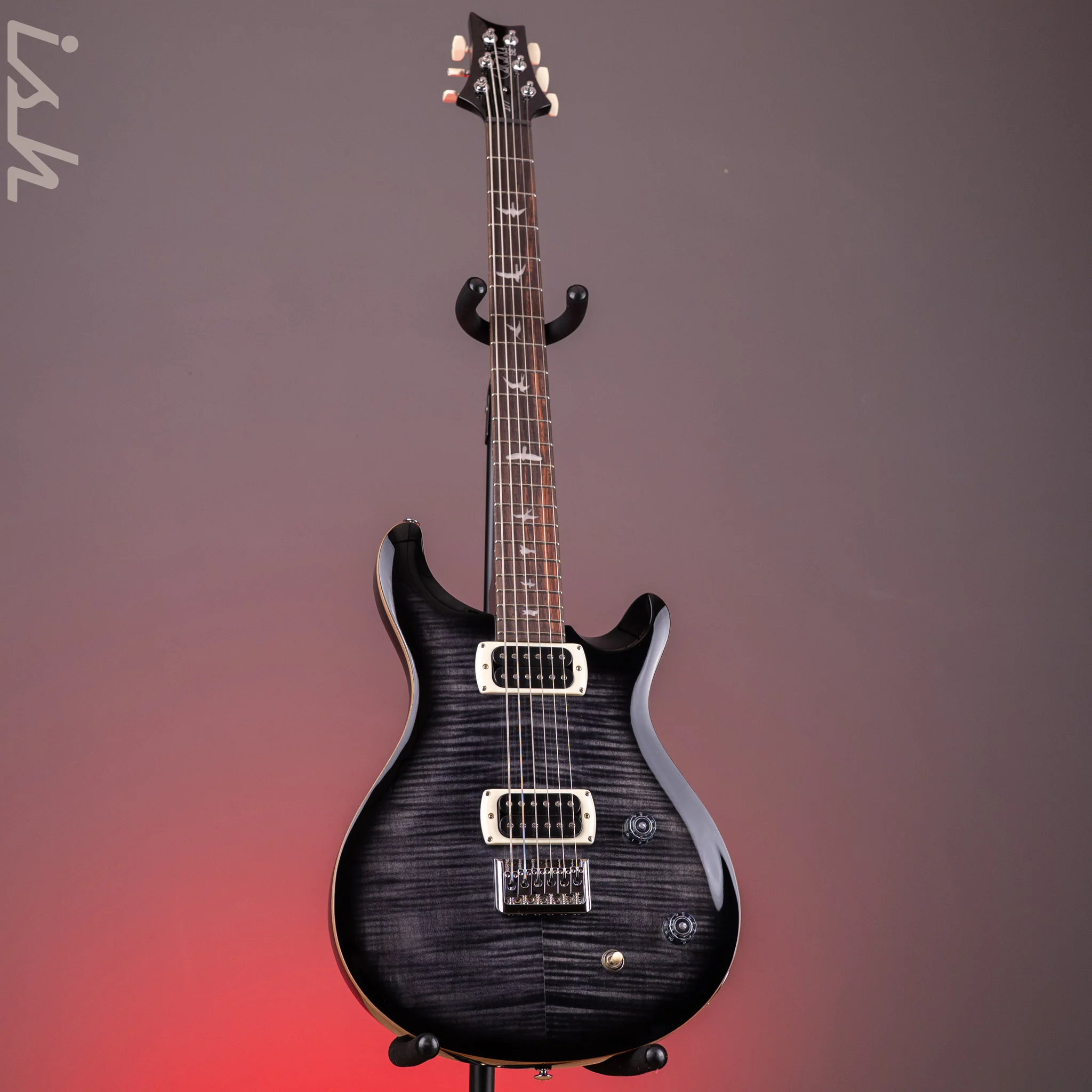 PRS SE 277 Baritone Charcoal Burst - Image 2