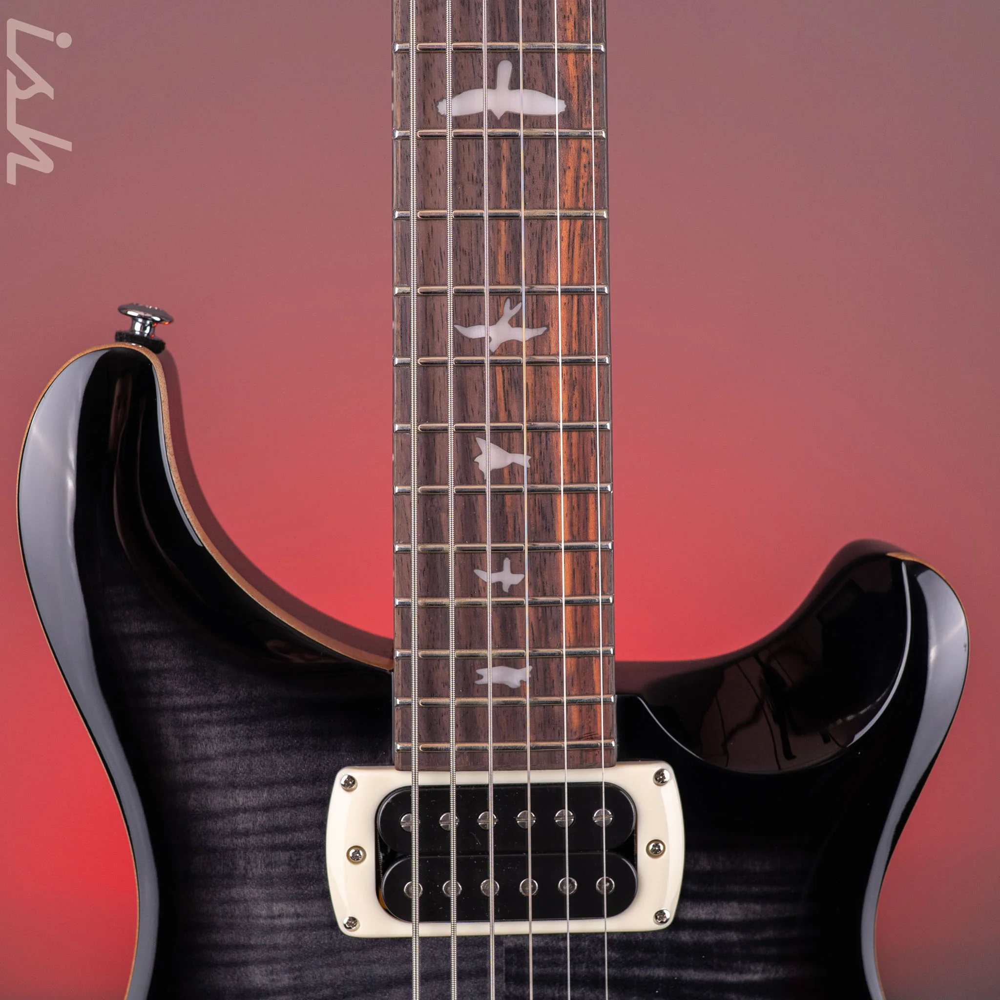 PRS SE 277 Baritone Charcoal Burst - Image 6
