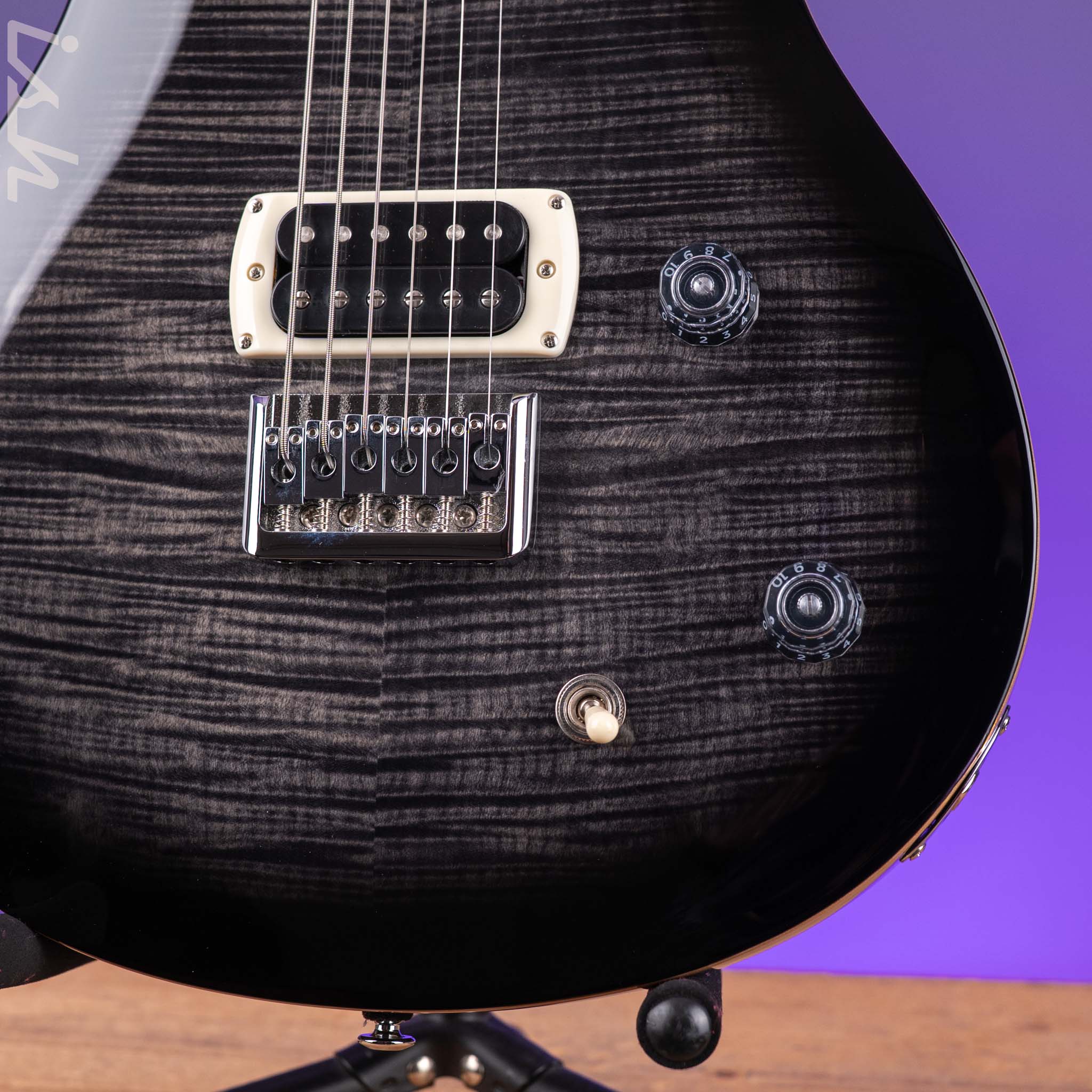 PRS SE 277 Baritone Charcoal Burst - Image 6
