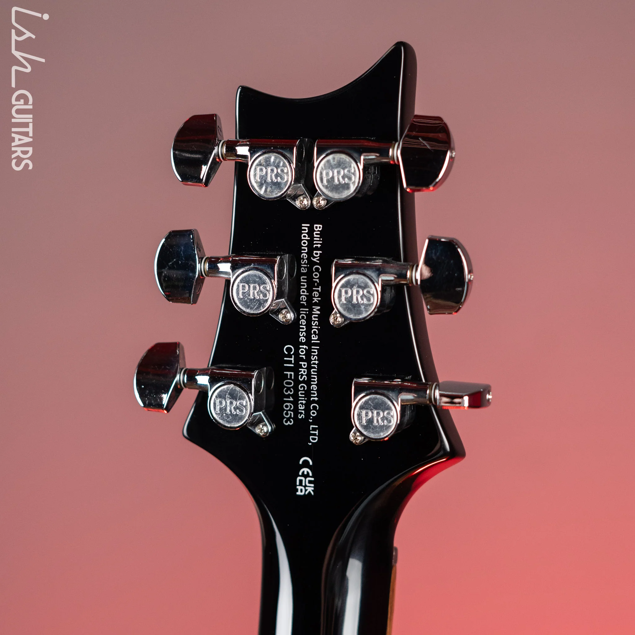 PRS SE 277 Baritone Electric Guitar Charcoal Burst - Image 10