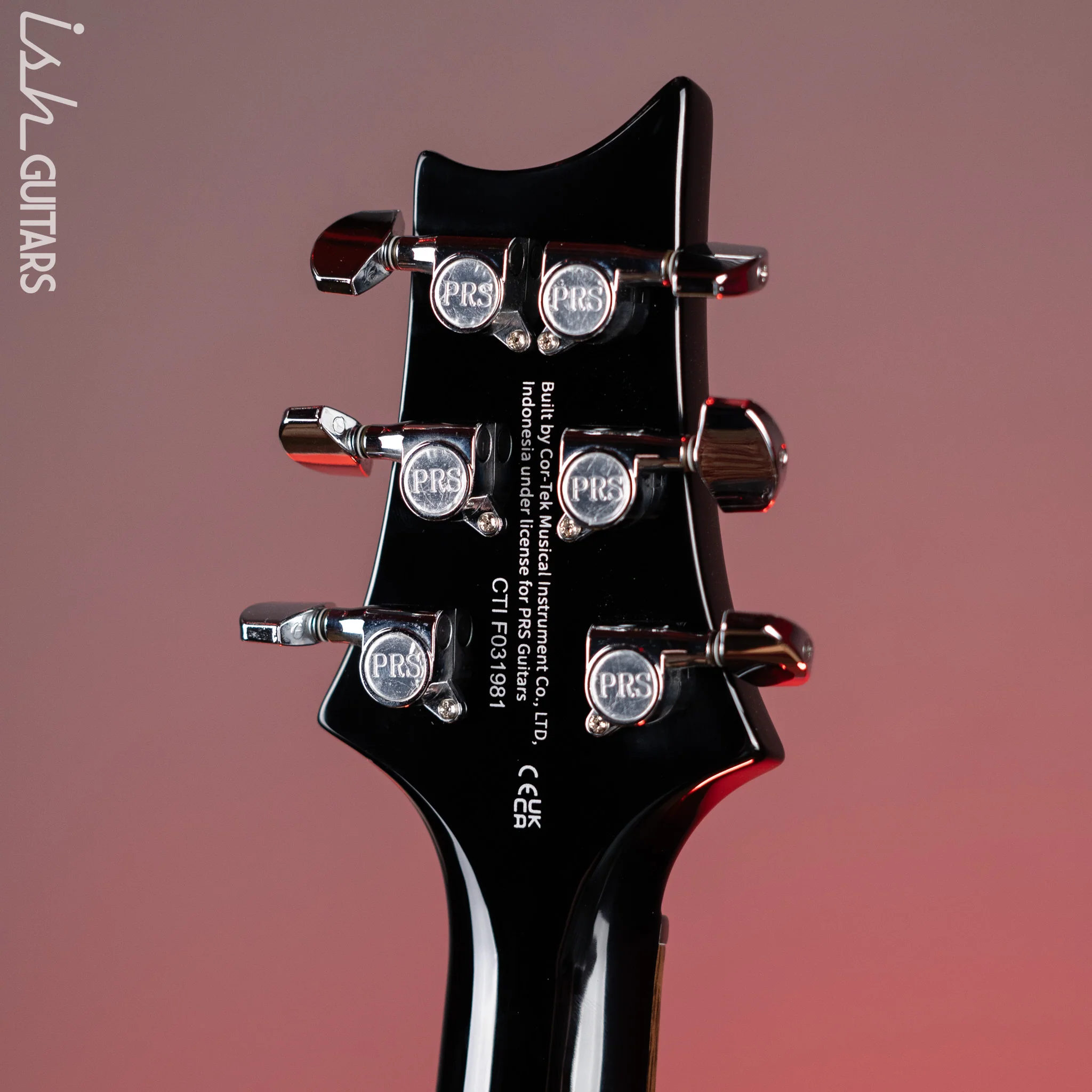 PRS SE 277 Baritone Electric Guitar Charcoal Burst - Image 13