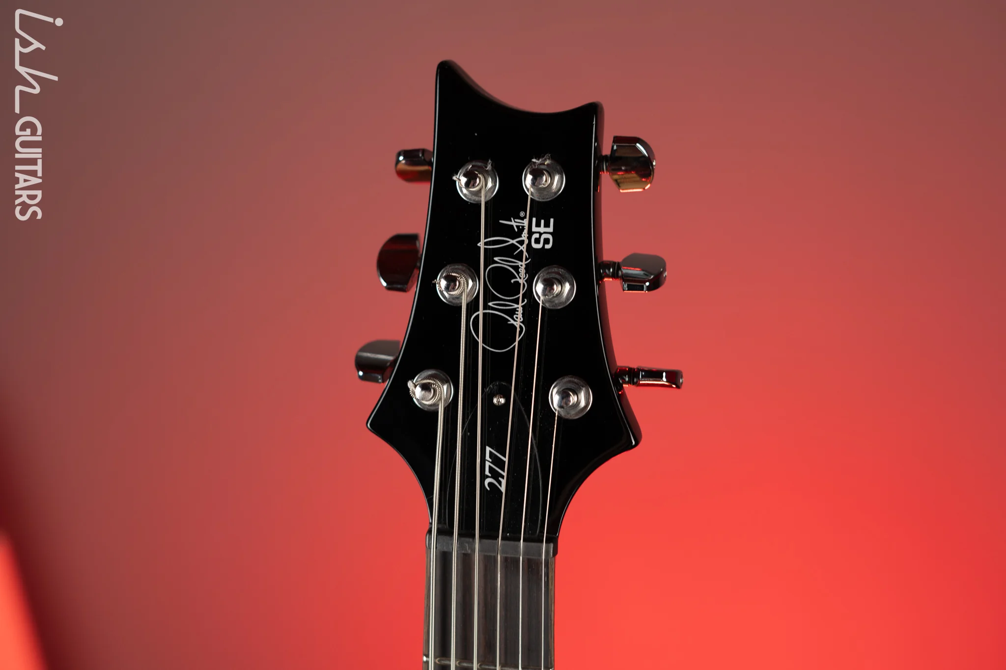 PRS SE 277 Baritone Electric Guitar Charcoal Burst - Image 5