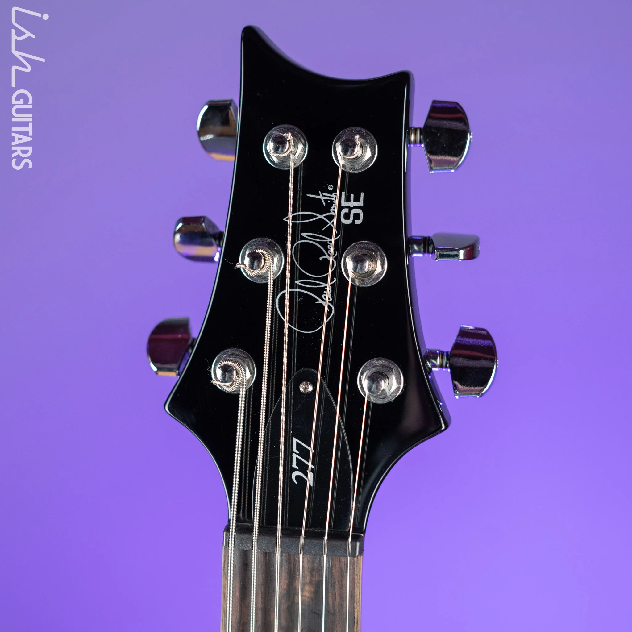 PRS SE 277 Baritone Electric Guitar Charcoal Burst - Image 5