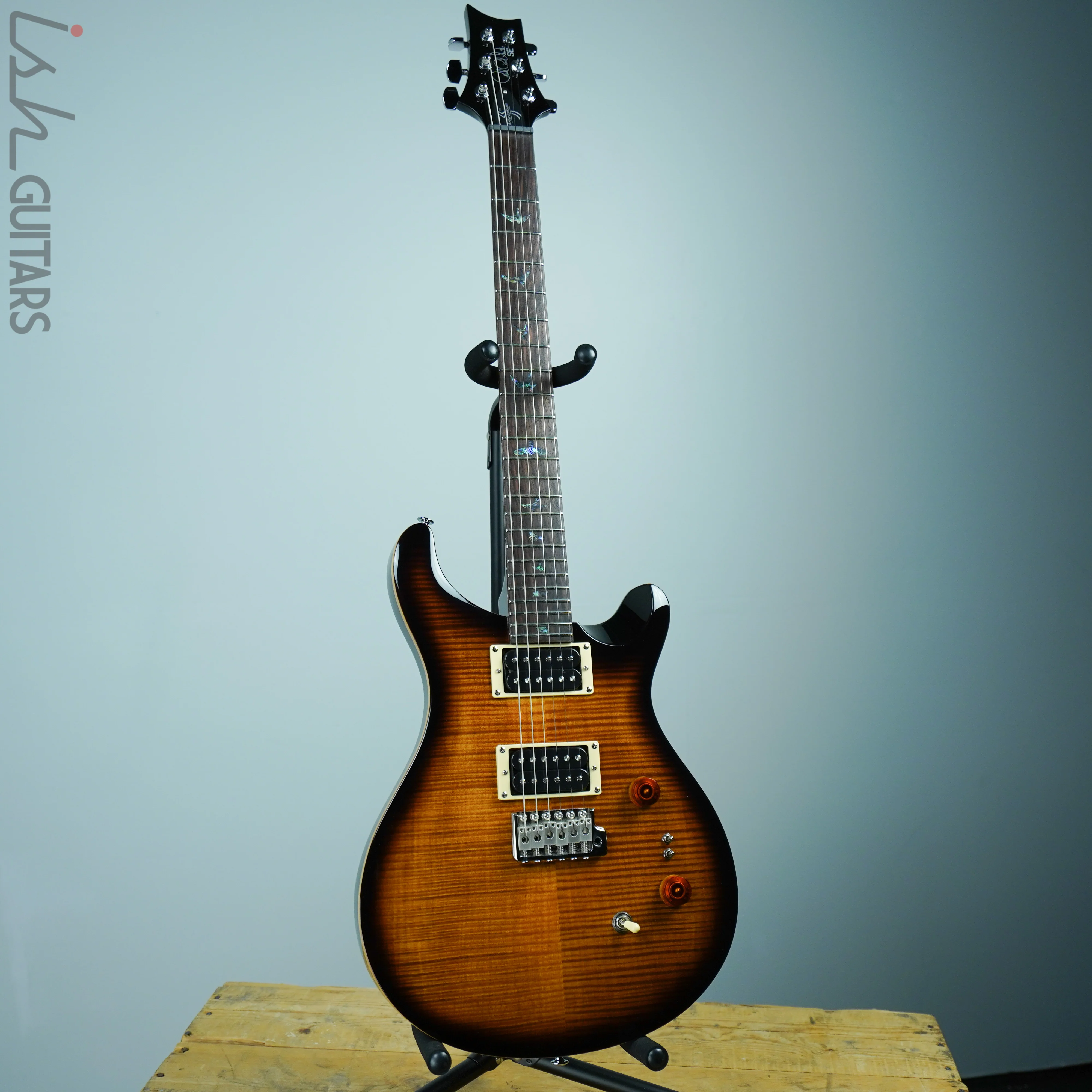PRS SE 35th Anniversary Custom 24 Black Gold Burst - Image 2