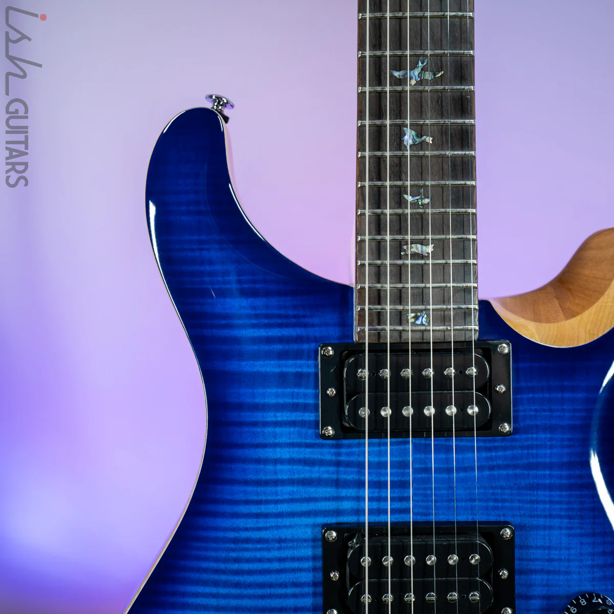 PRS SE 35th Anniversary Custom 24 Faded Blue Burst - Image 3