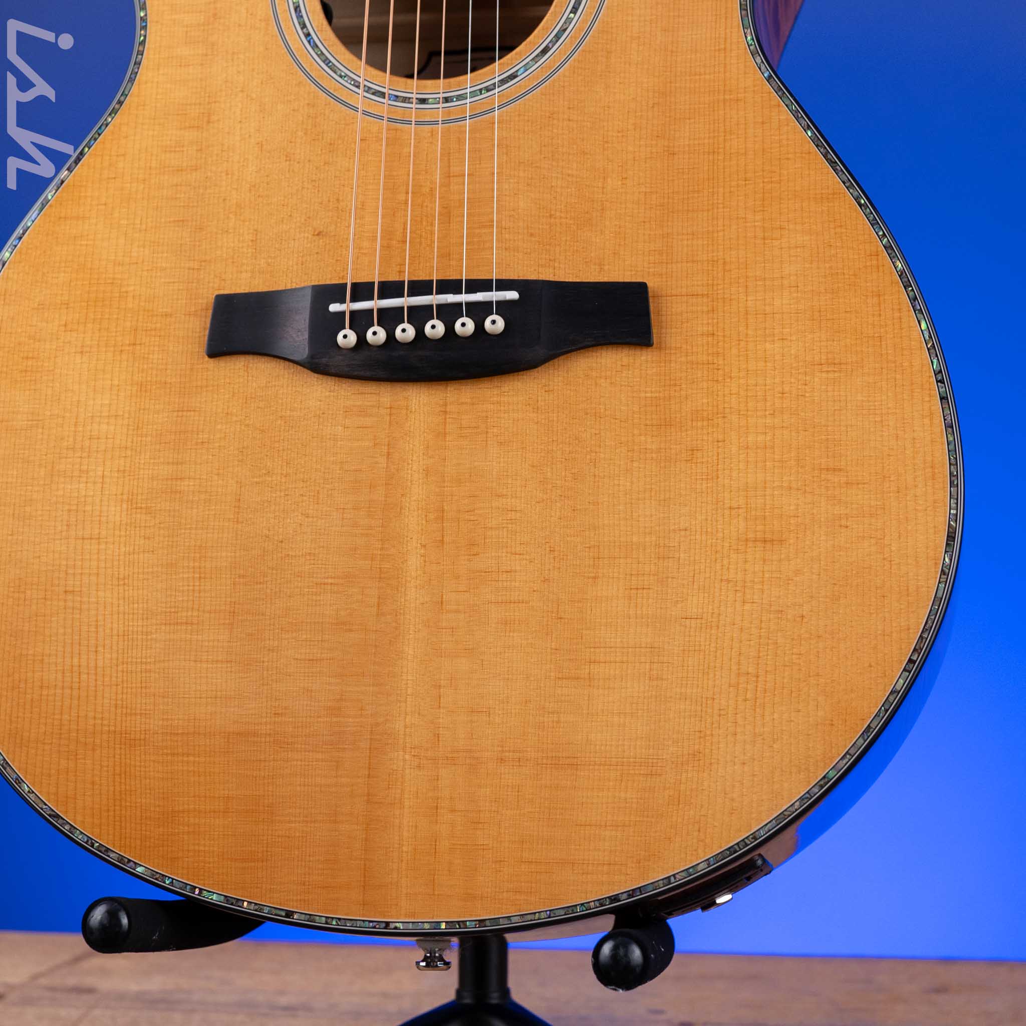 PRS SE A50 Angelus Acoustic-Electric Guitar Black Gold - Image 4