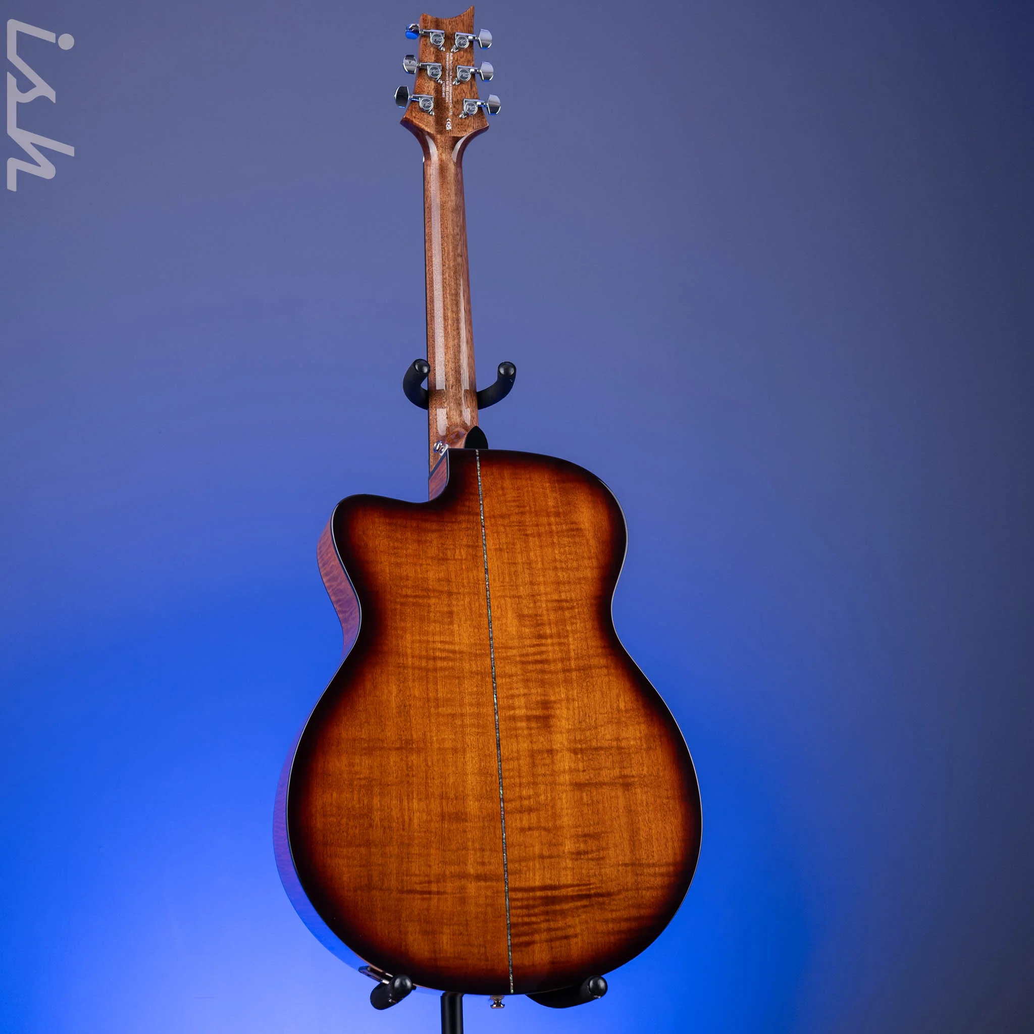 PRS SE A50 Angelus Acoustic-Electric Guitar Black Gold - Image 6