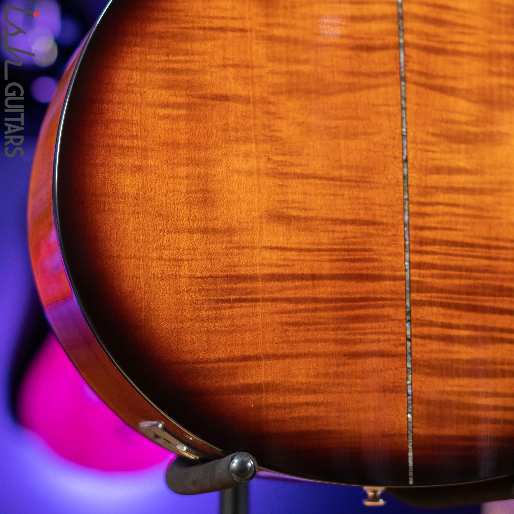 PRS SE A50E Angelus Acoustic-Electric Guitar Black Gold - Image 11