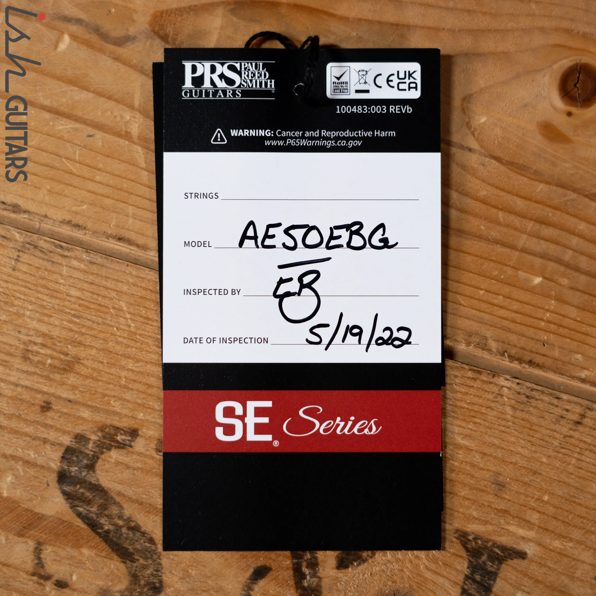 PRS SE A50E Angelus Acoustic-Electric Guitar Black Gold - Image 13