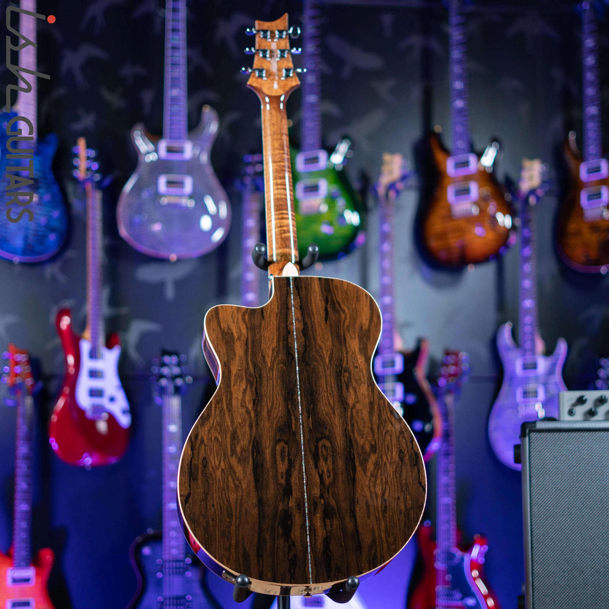 PRS SE A60E Angelus Acoustic Electric Guitar Ziricote - Image 8