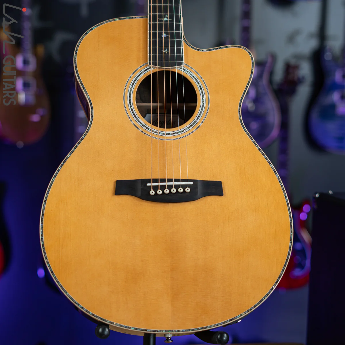 PRS SE A60E Angelus Acoustic Electric Guitar Ziricote - Image 2
