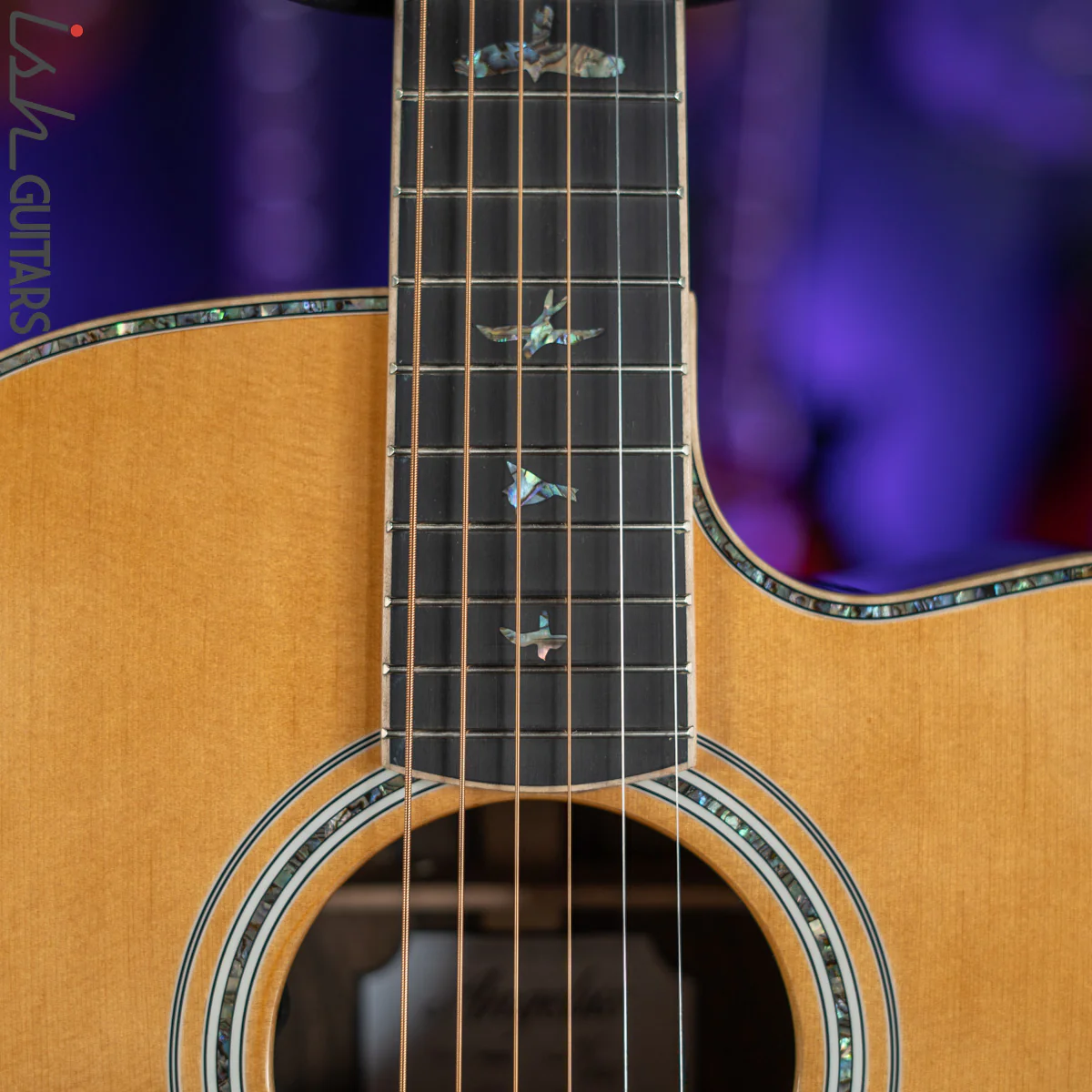 PRS SE A60E Angelus Acoustic Electric Guitar Ziricote - Image 6