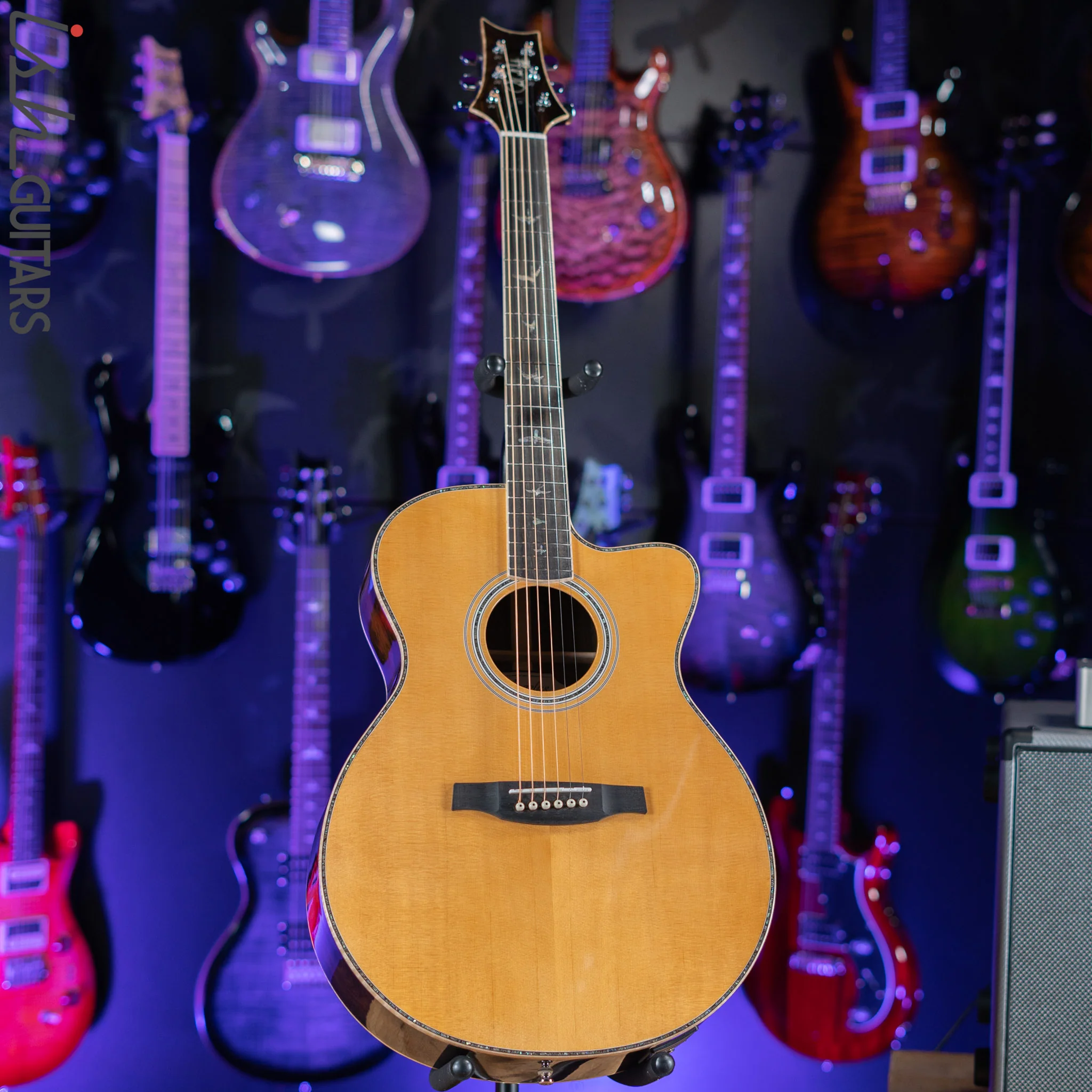 PRS SE A60E Angelus Acoustic Electric Guitar Ziricote Demo - Image 3