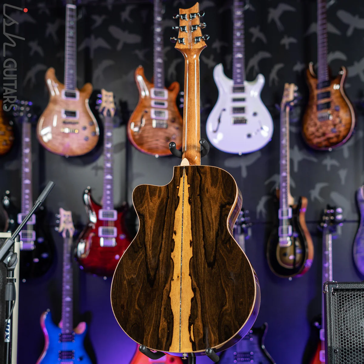 PRS SE A60E Angelus Acoustic Electric Guitar Ziricote - Image 8