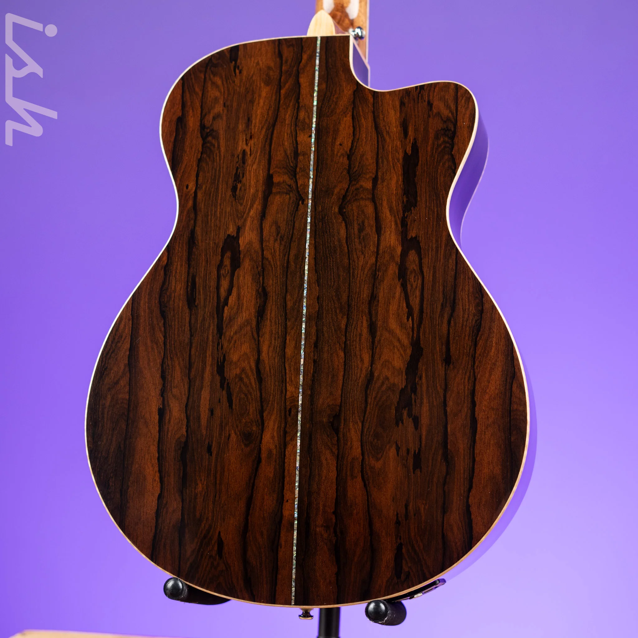 PRS SE AL60E Left Handed Acoustic-Electric Guitar Natural Demo - Image 7