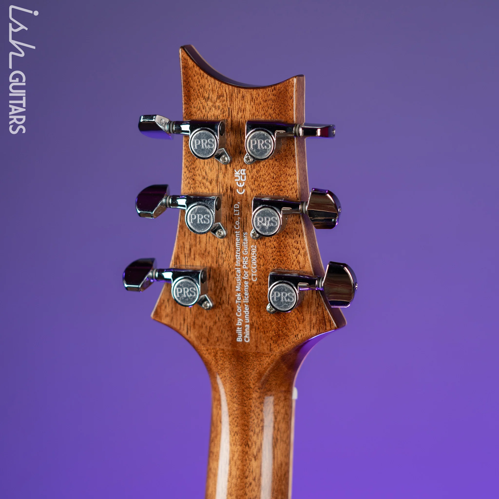 PRS SE AL60E Left Handed Acoustic-Electric Guitar Natural - Image 10