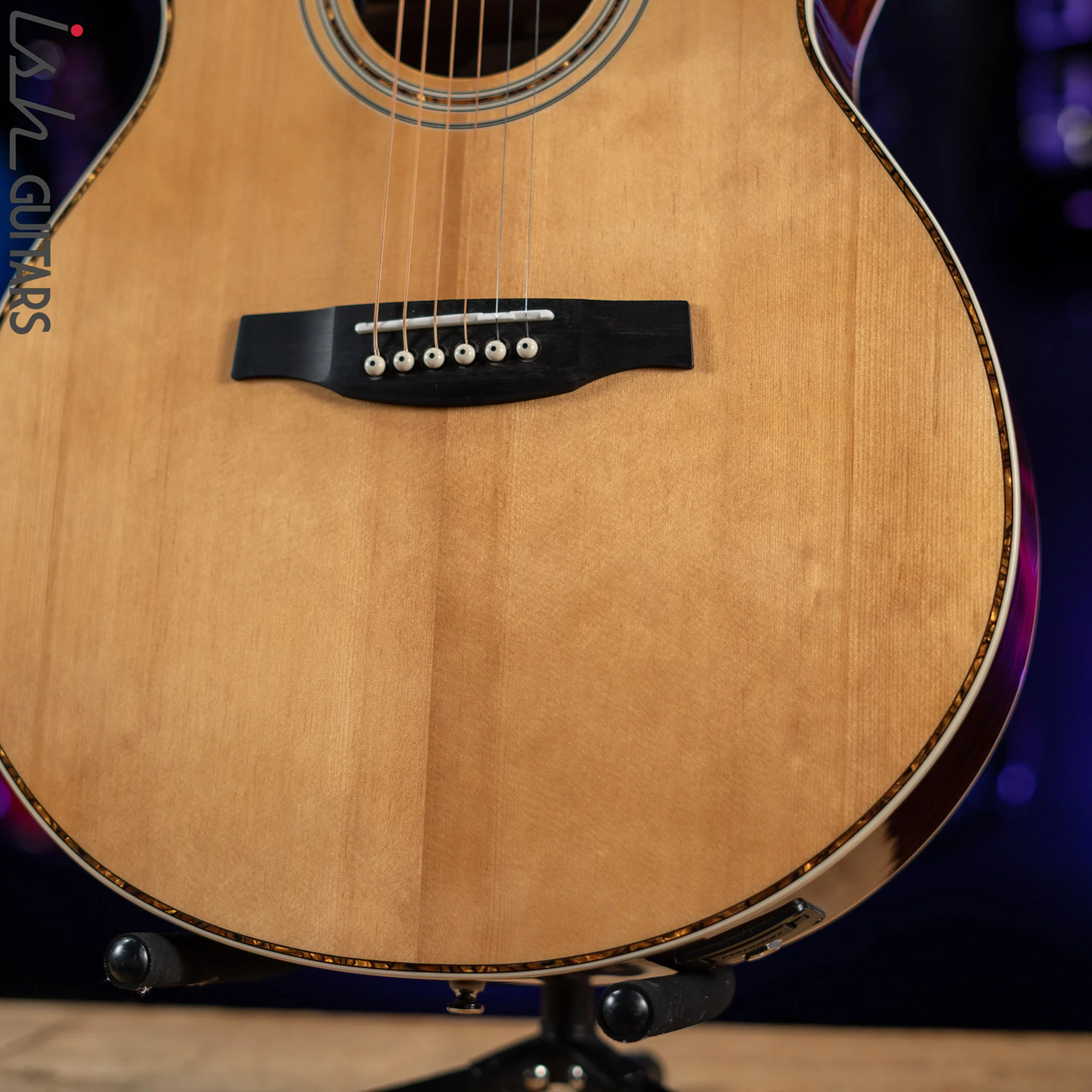 PRS SE Angelus A40E Acoustic Electric Guitar Natural Demo - Image 5