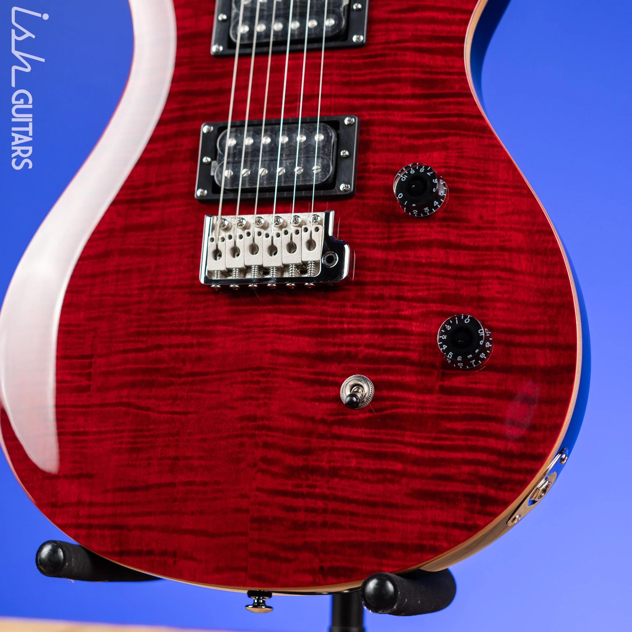 PRS SE CE 24 Electric Guitar Black Cherry - Image 4