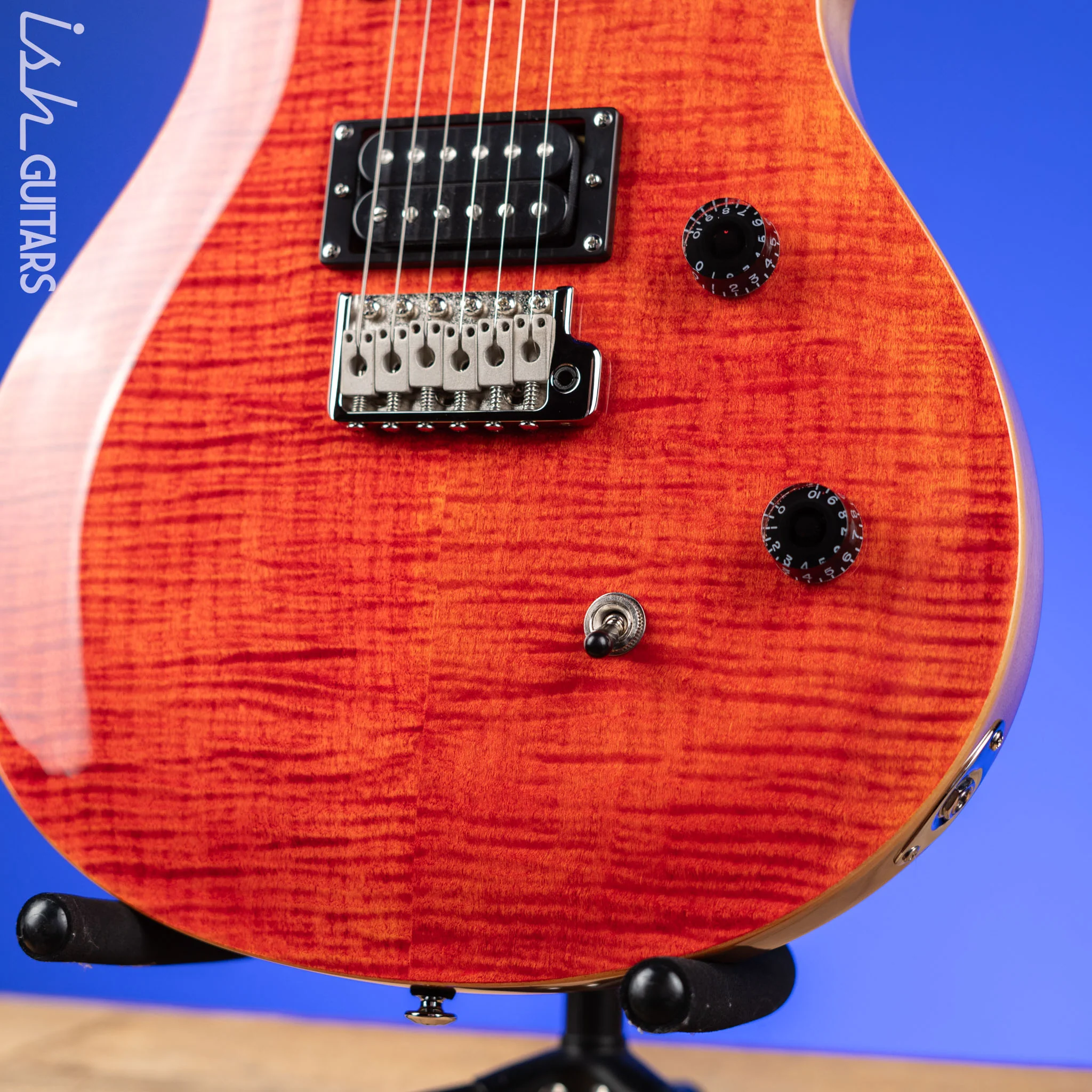 PRS SE CE 24 Electric Guitar Blood Orange - Image 4