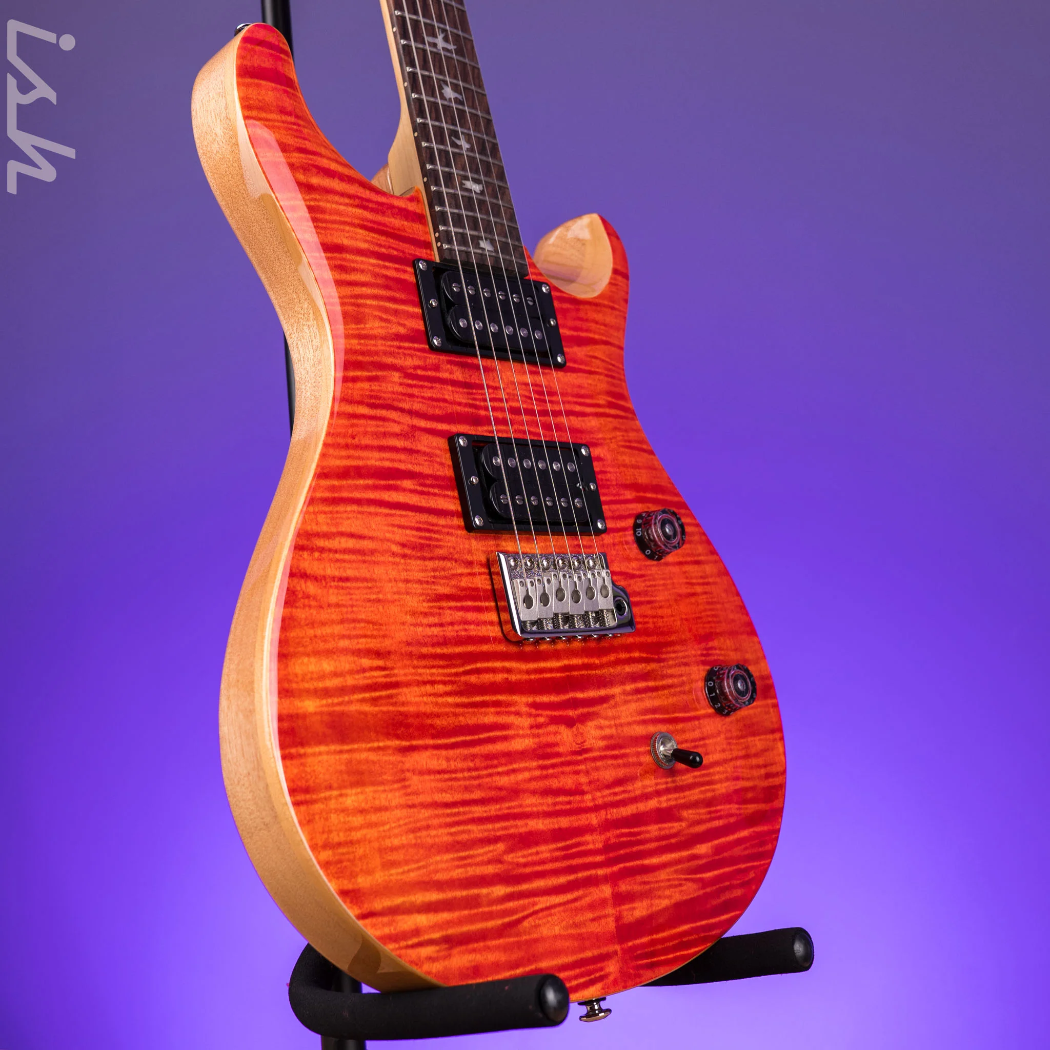PRS SE CE 24 Electric Guitar Blood Orange - Image 3