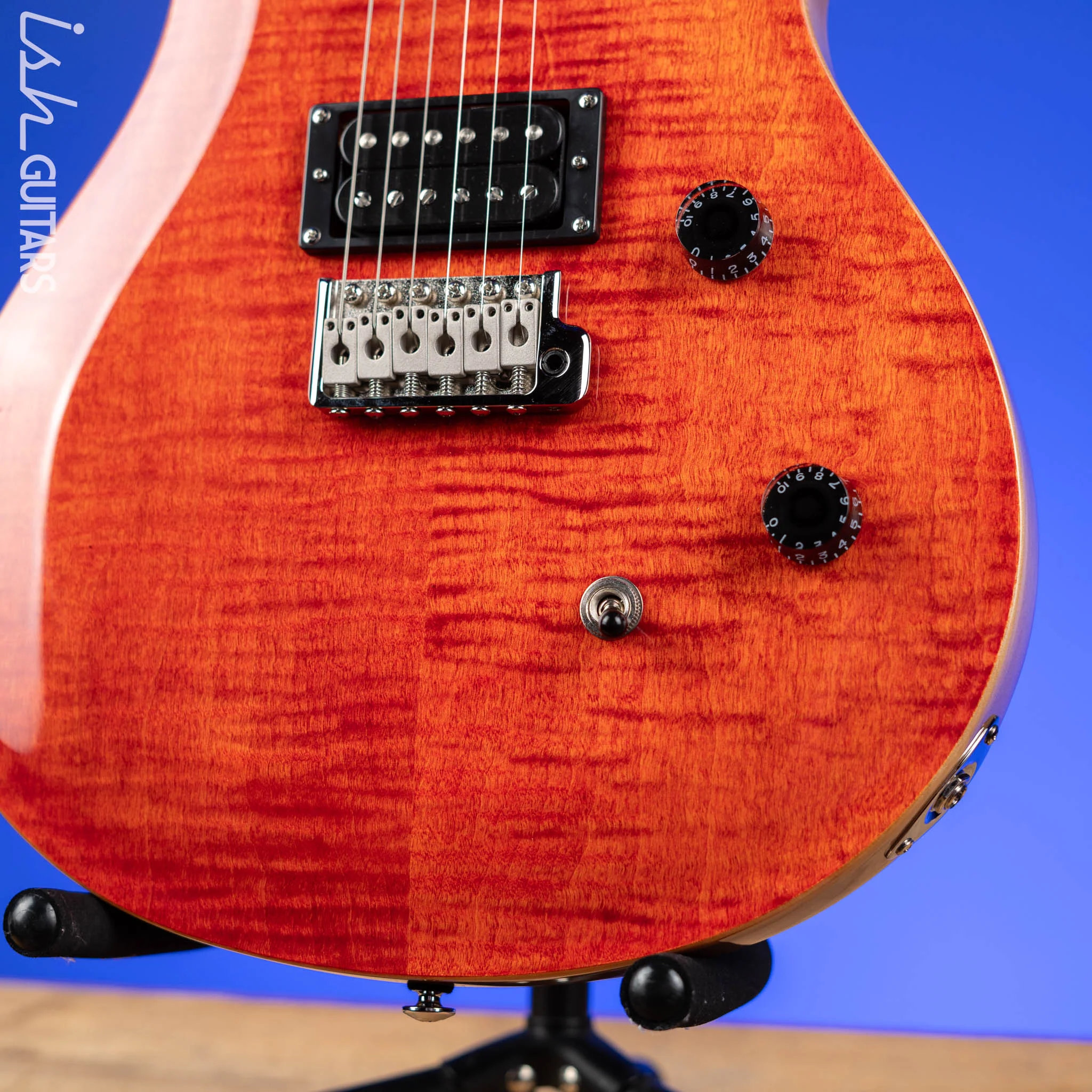PRS SE CE 24 Electric Guitar Blood Orange Demo - Image 4