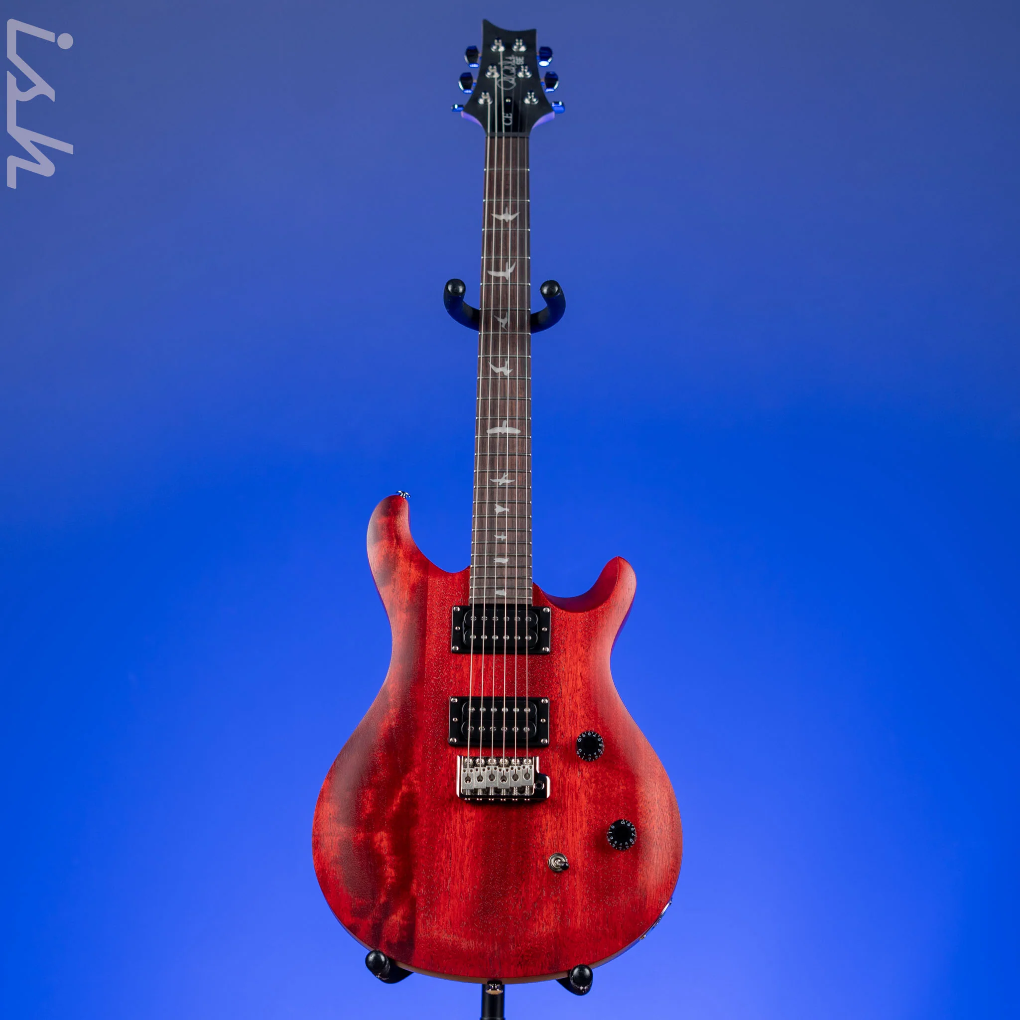 PRS SE CE 24 Standard Satin Electric Guitar Vintage Cherry - Image 2