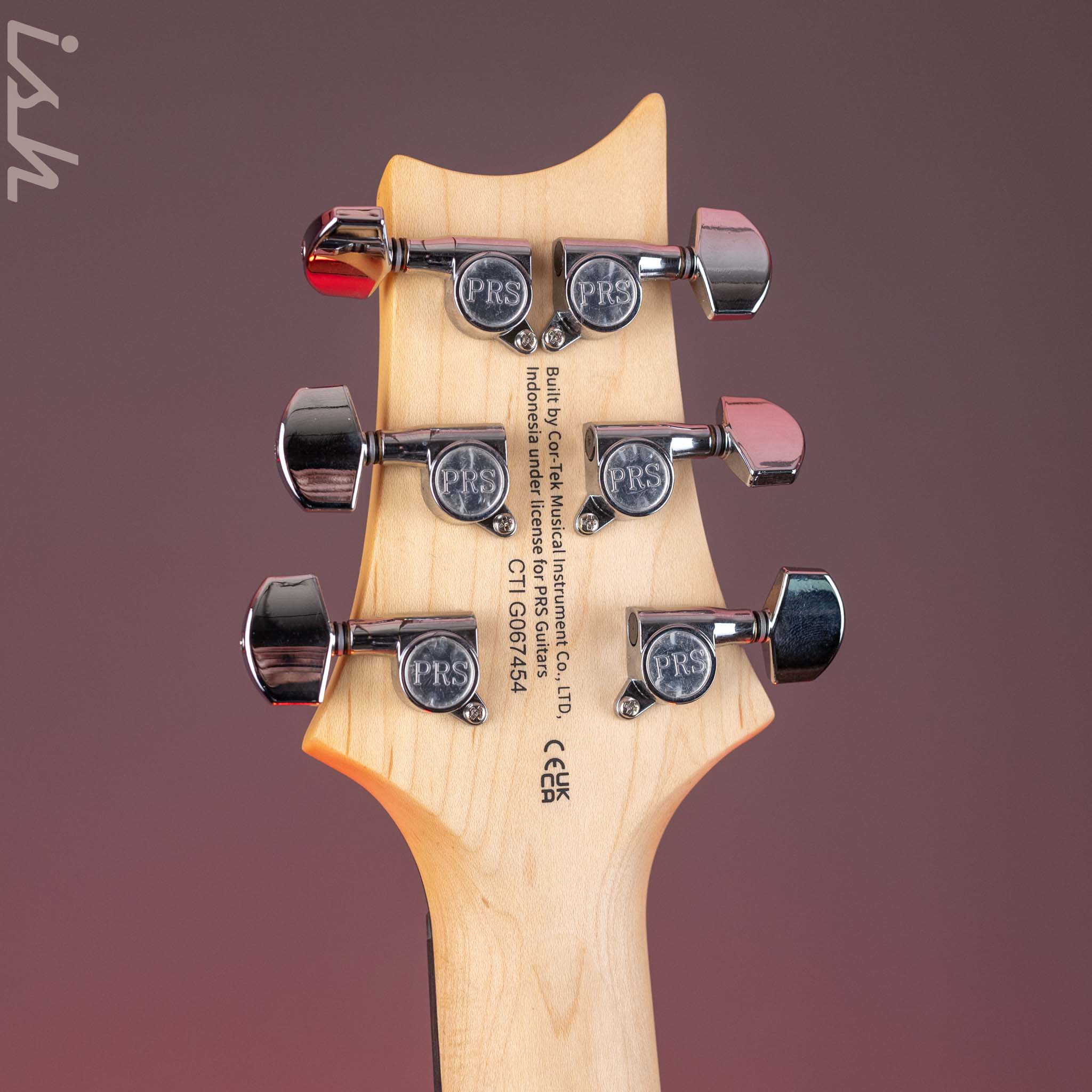 PRS SE CE 24 Standard Ice Blue Metallic Satin Demo - Image 13