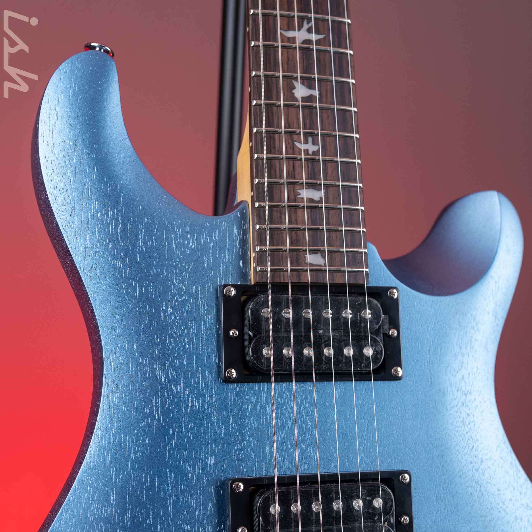 PRS SE CE 24 Standard Ice Blue Metallic Satin Demo - Image 4