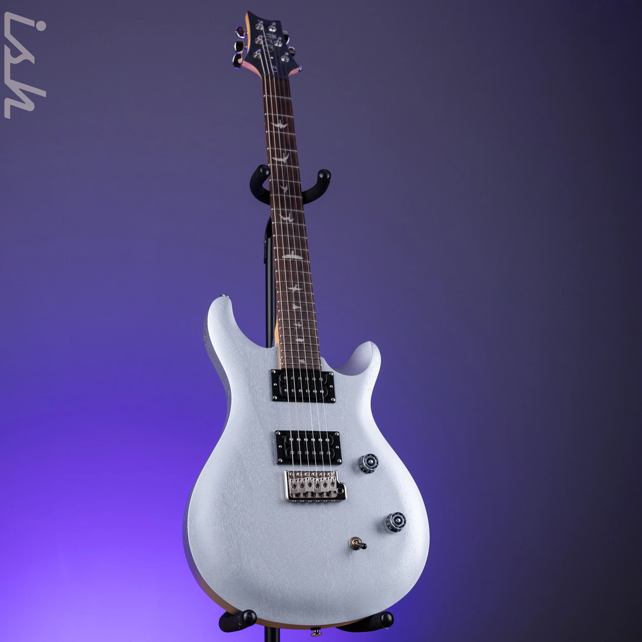 PRS SE CE 24 Standard Satin Electric Guitar Metallic Silver Satin *2025 Release!* - Image 10