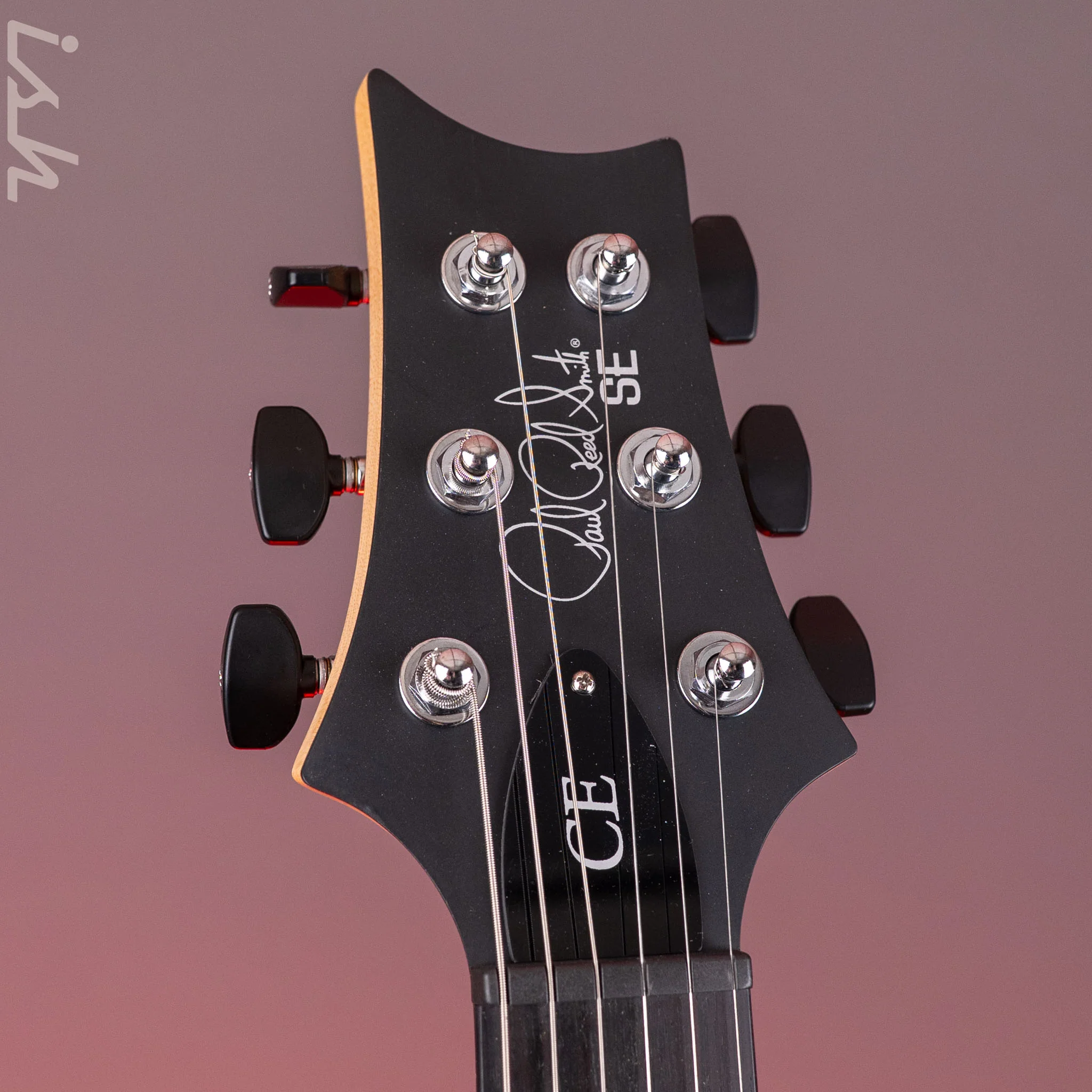 PRS SE CE 24 Standard Stoptail Satin Ice Blue Metallic - Image 6