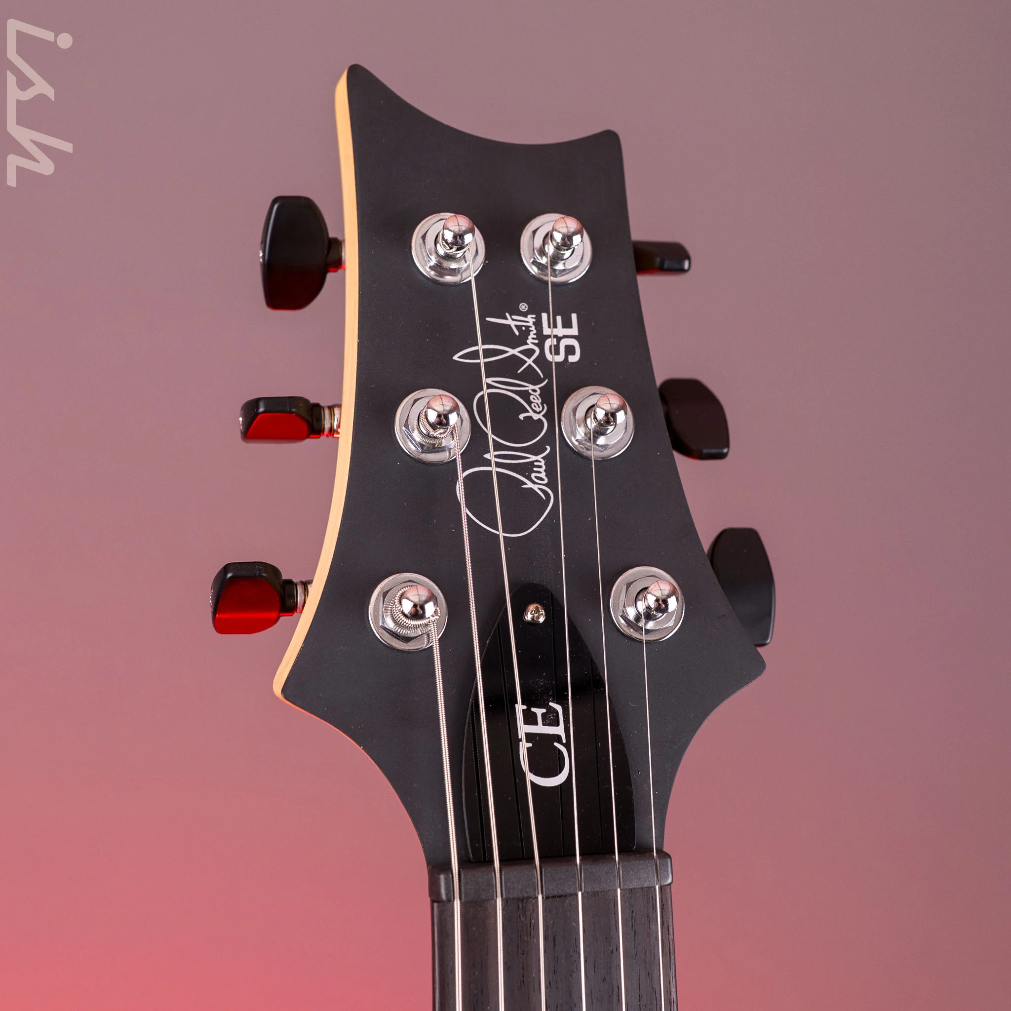 PRS SE CE 24 Standard Stoptail Satin Ice Blue Metallic - Image 6