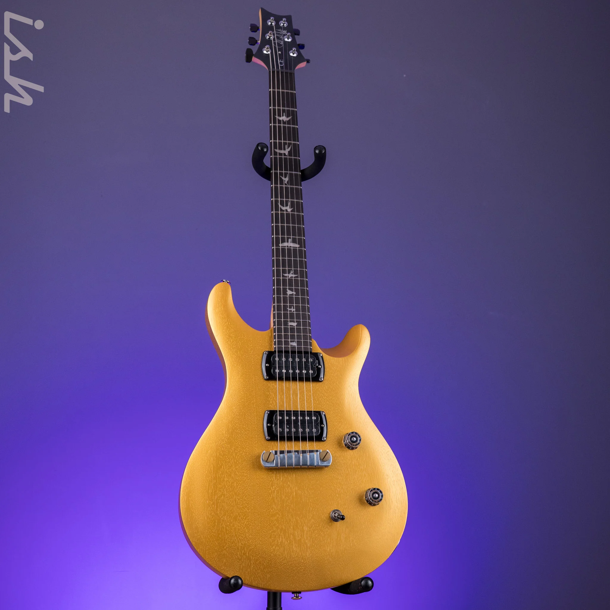 PRS SE CE 24 Standard Stoptail Satin Metallic Gold - Image 2