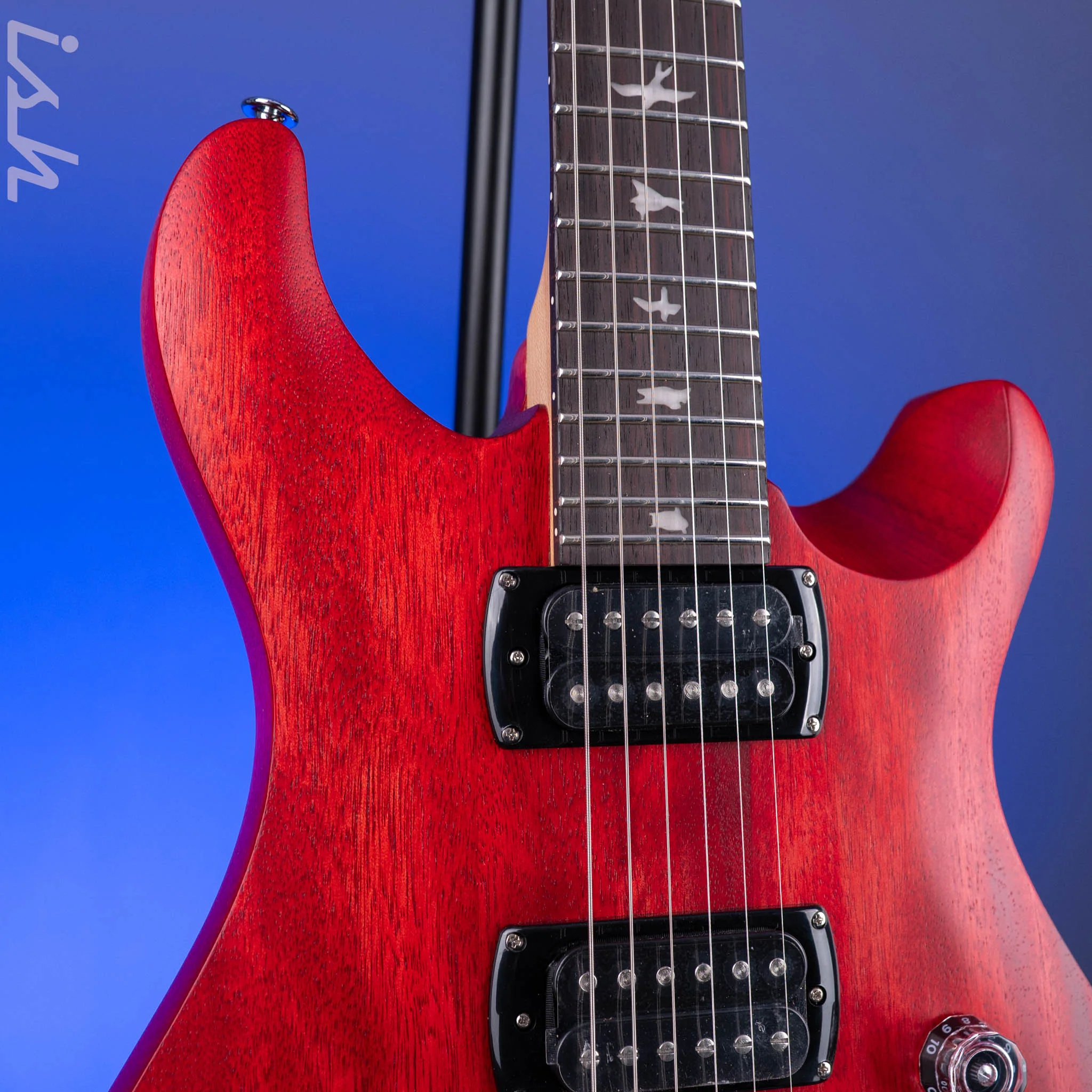 PRS SE CE 24 Standard Stoptail Satin Vintage Cherry - Image 4