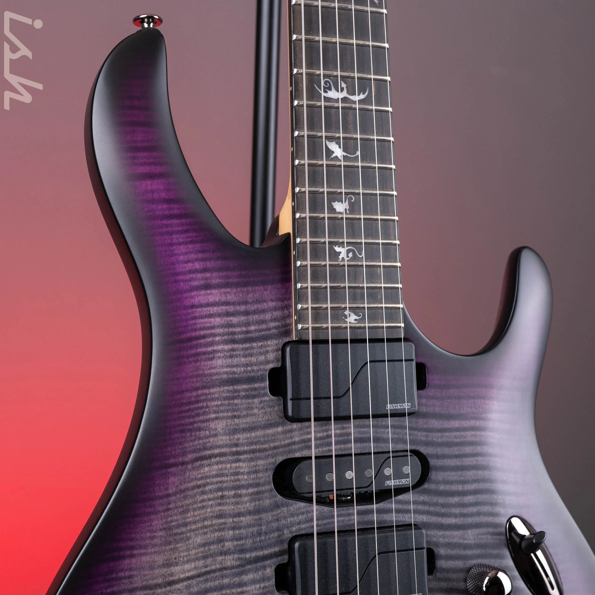 PRS SE Chleo Charcoal Purple Burst - Image 4
