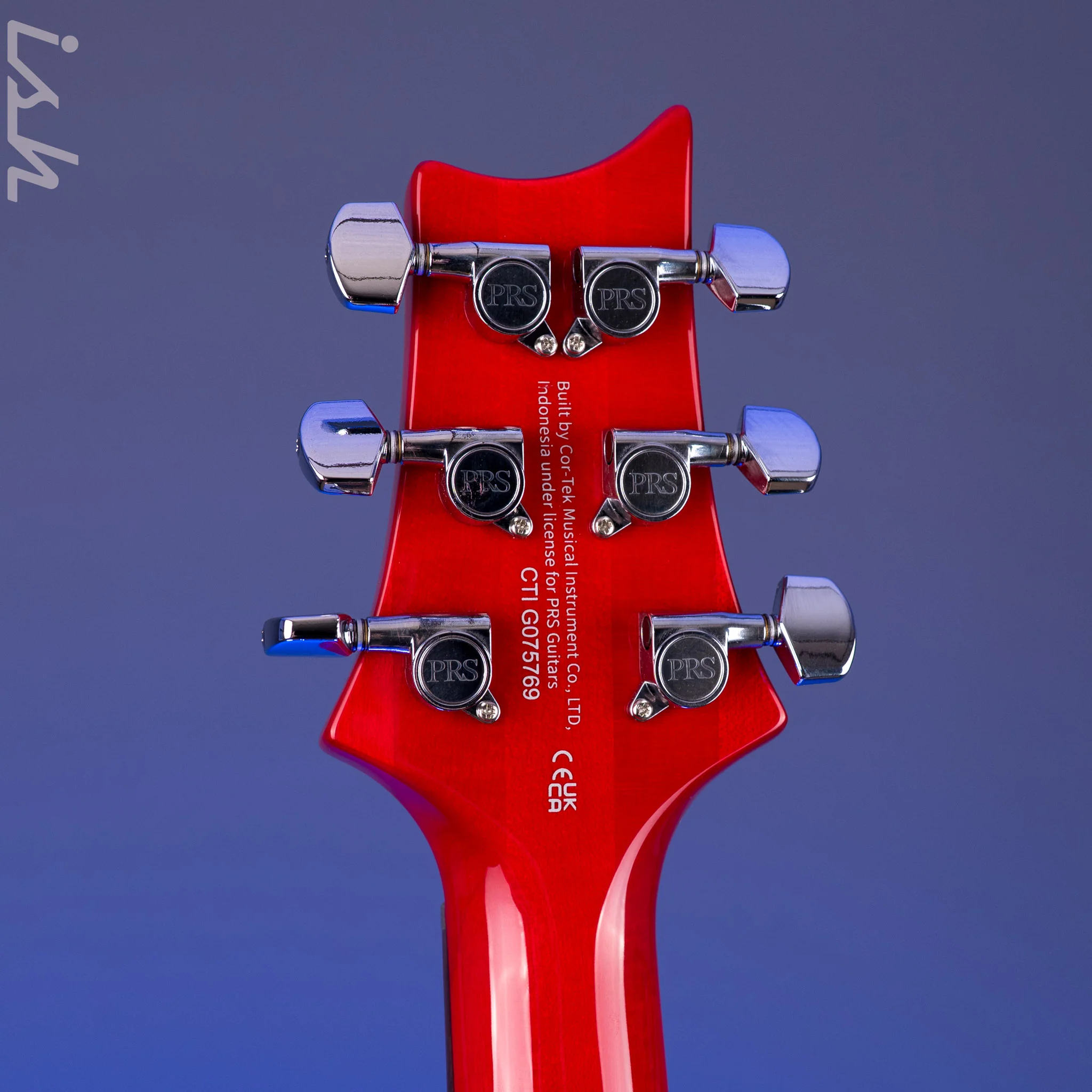 PRS SE Custom 24-08 Charcoal Cherry Burst - Image 11