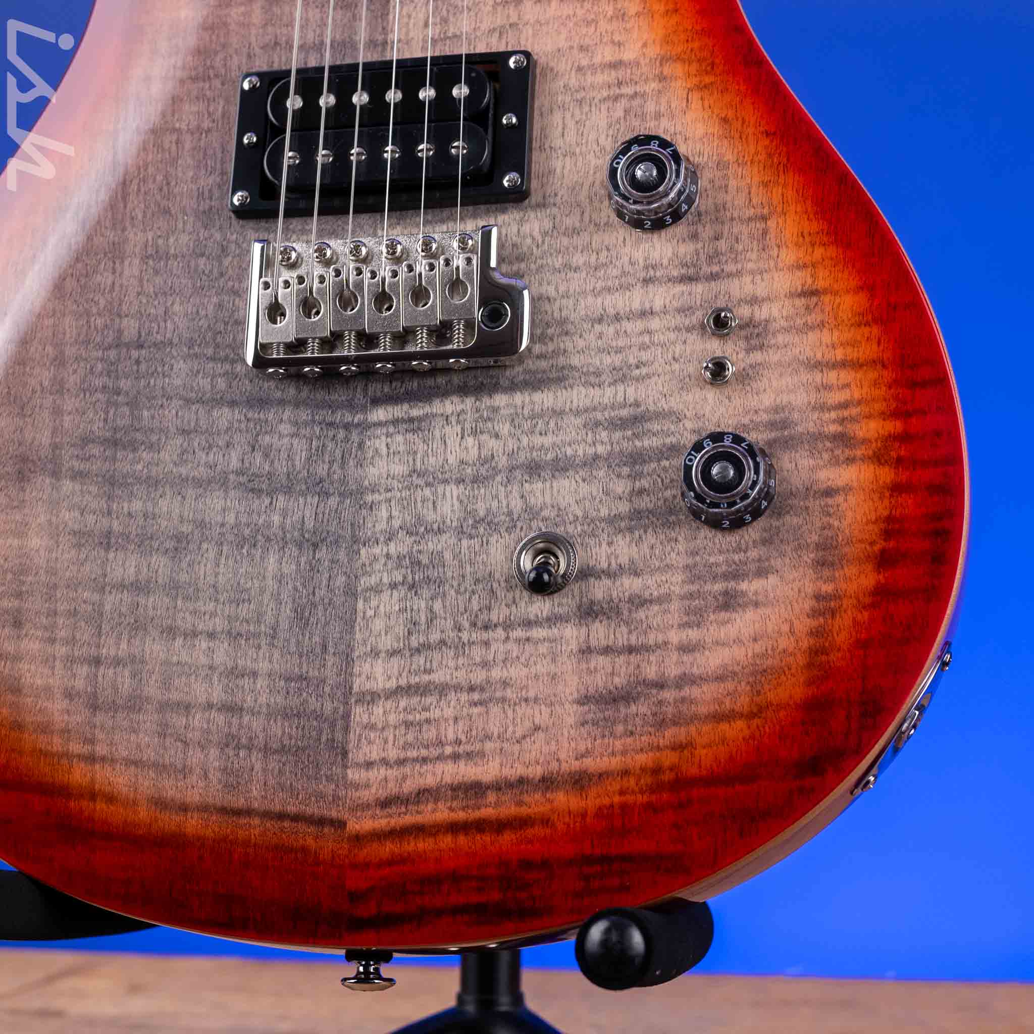 PRS SE Custom 24-08 Electric Guitar Charcoal Cherry Burst *2025 Release!* - Image 5