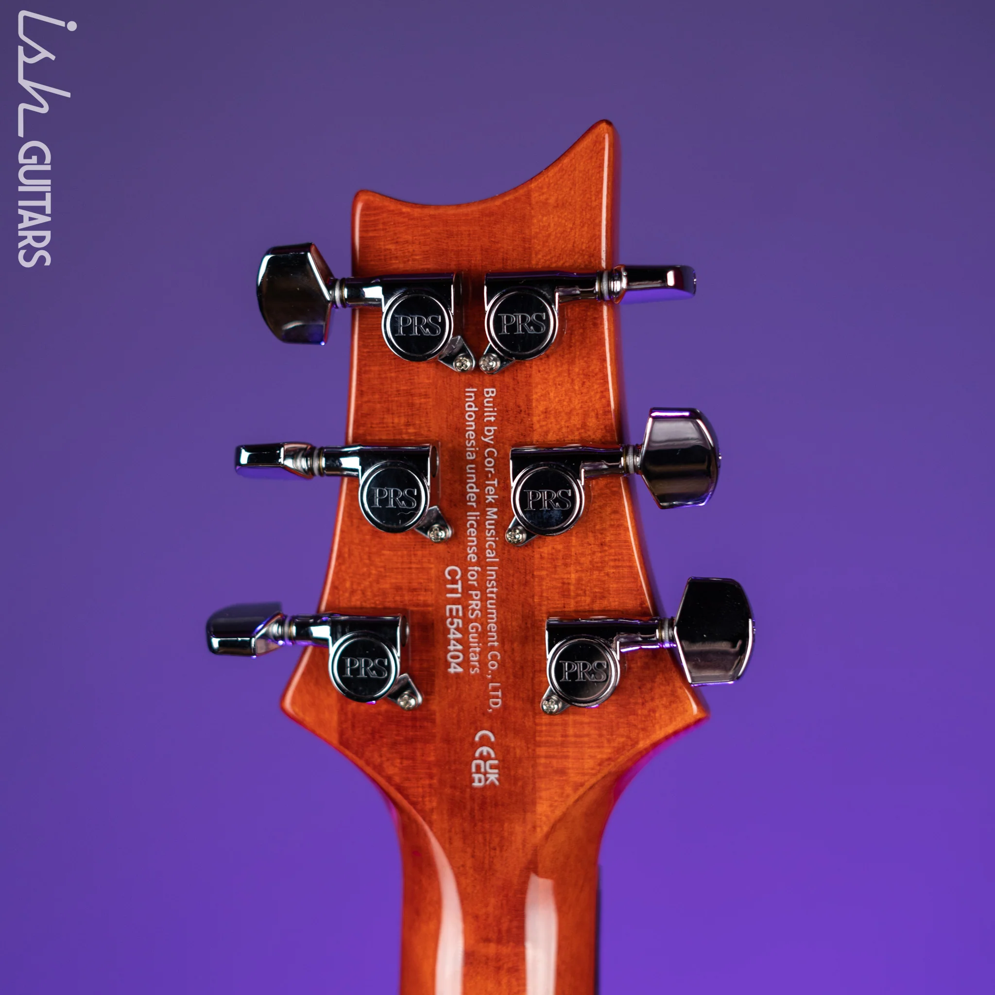 PRS SE Custom 24-08 Electric Guitar Vintage Sunburst - Image 10